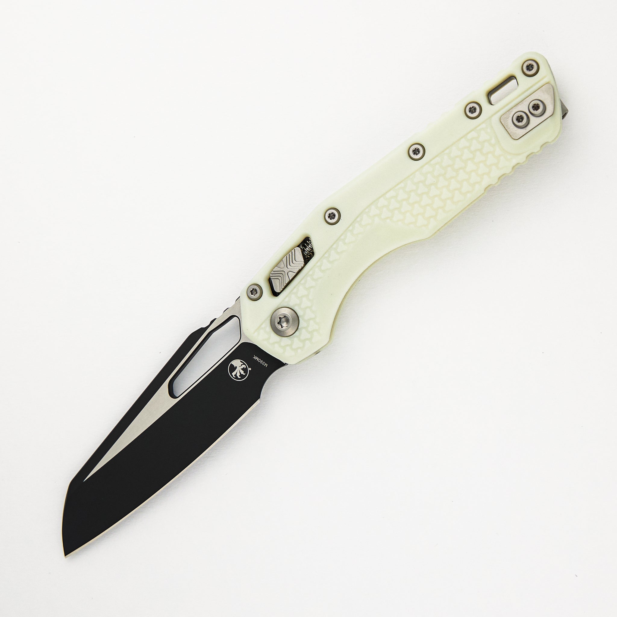 Microtech MSI RAM-LOK S/E Tri-Grip Polymer White Black Standard 210T-1 PMWH