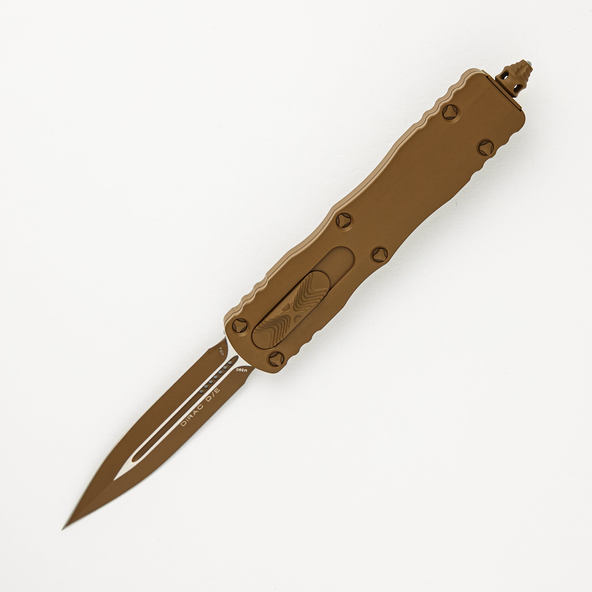 Microtech Dirac Delta D/E Cerakote Tan Standard 227-1 CTA