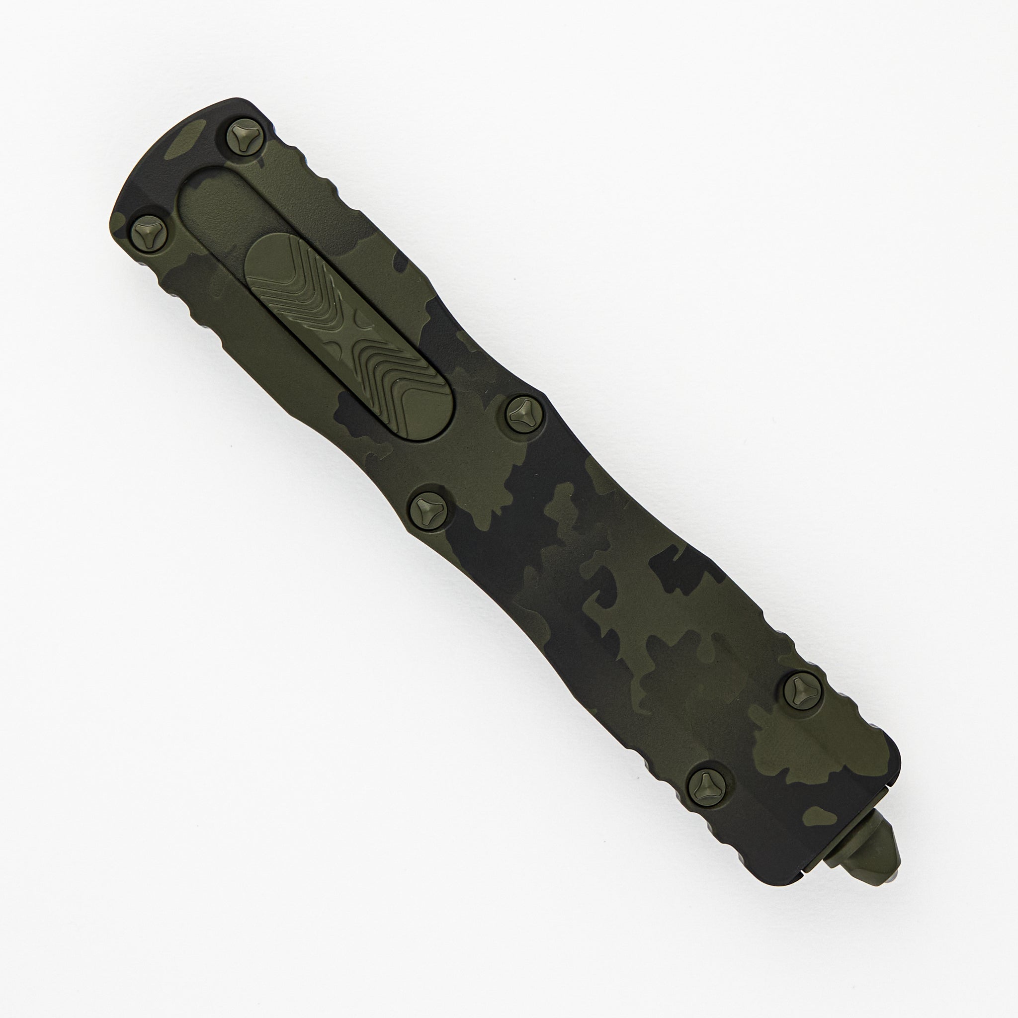 Microtech Dirac Delta D-E Signature Series Olive Camo Standard 227-1 OCS