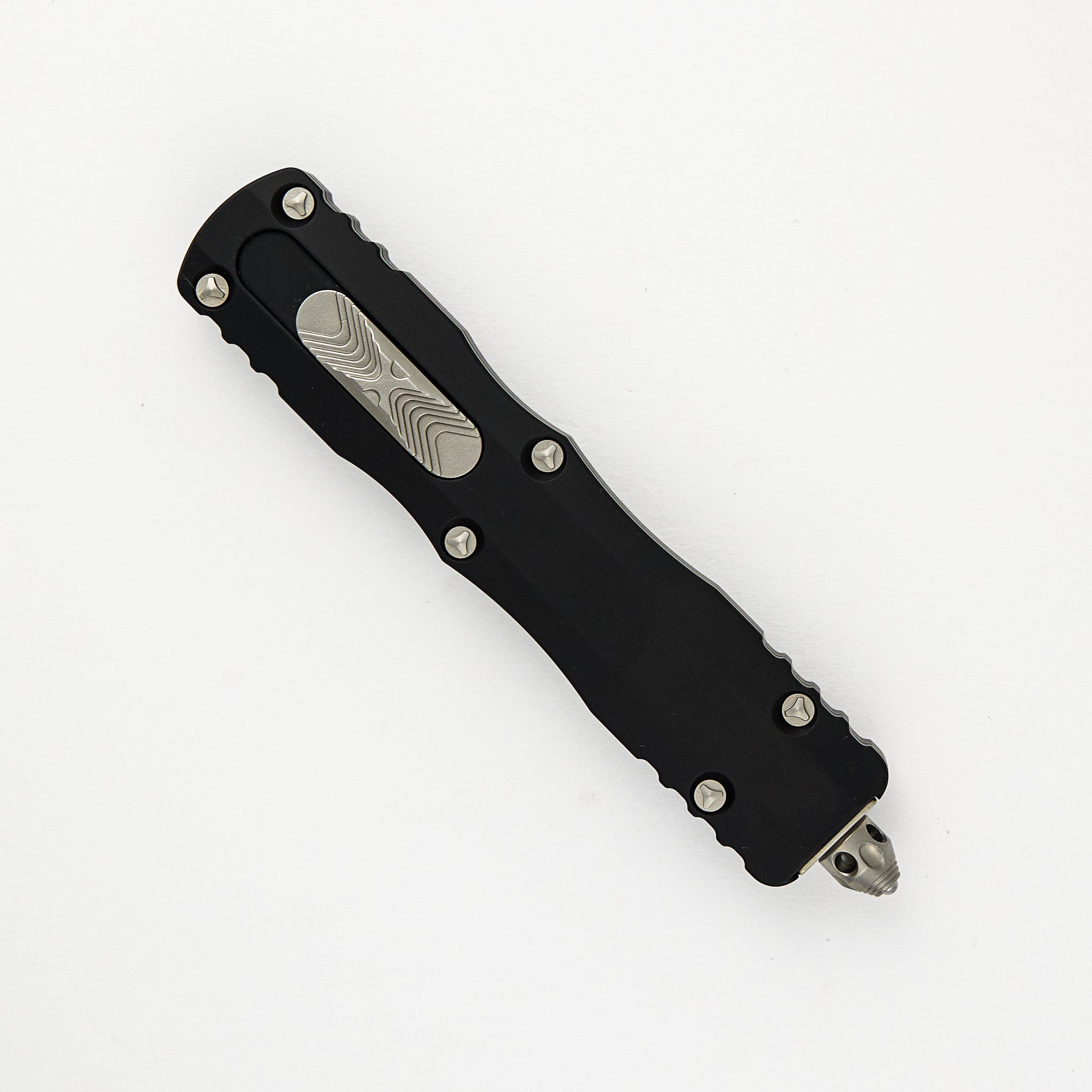 Microtech Dirac Delta D-E Stonewash Full Serrated 227-12