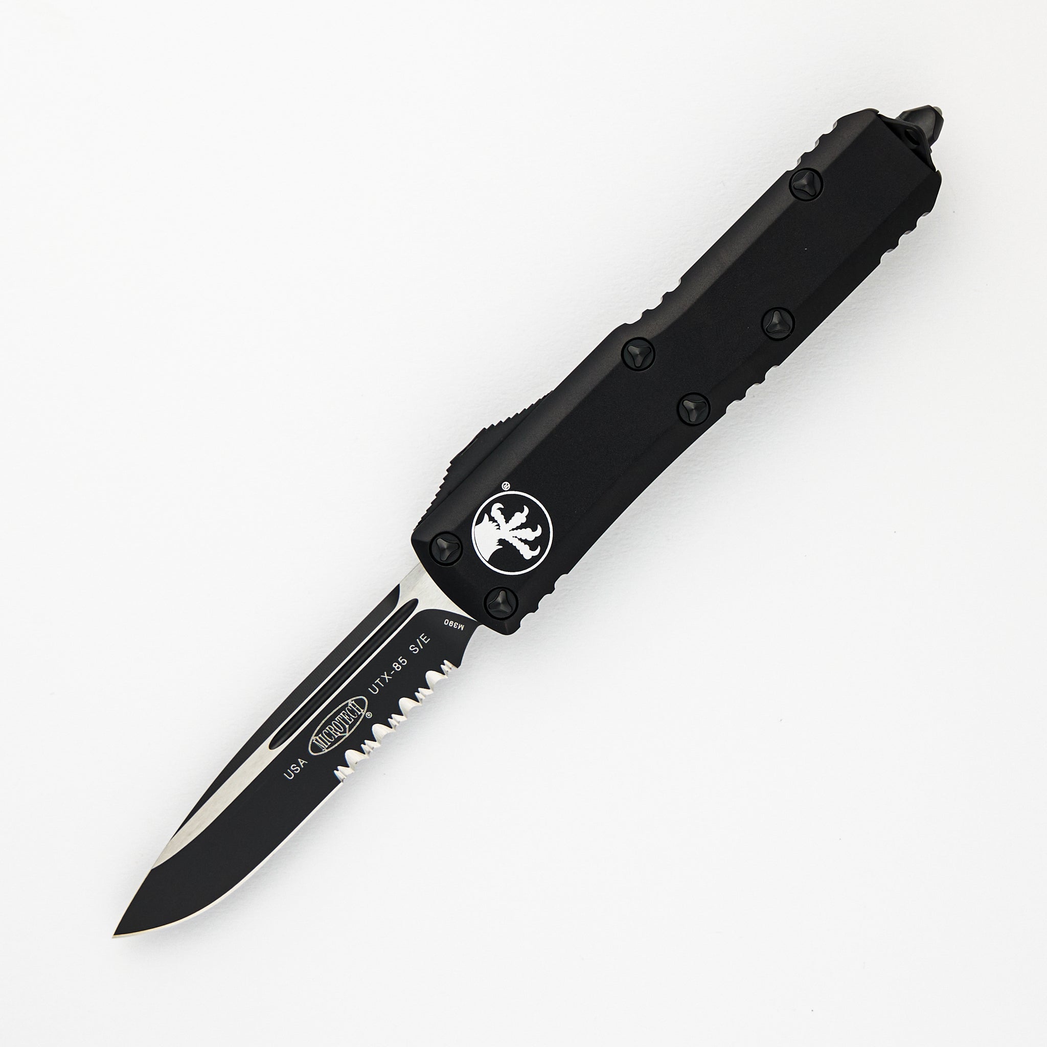 MICROTECH UTX-85 S-E TACTICAL PARTIAL SERRATED 231-2 T