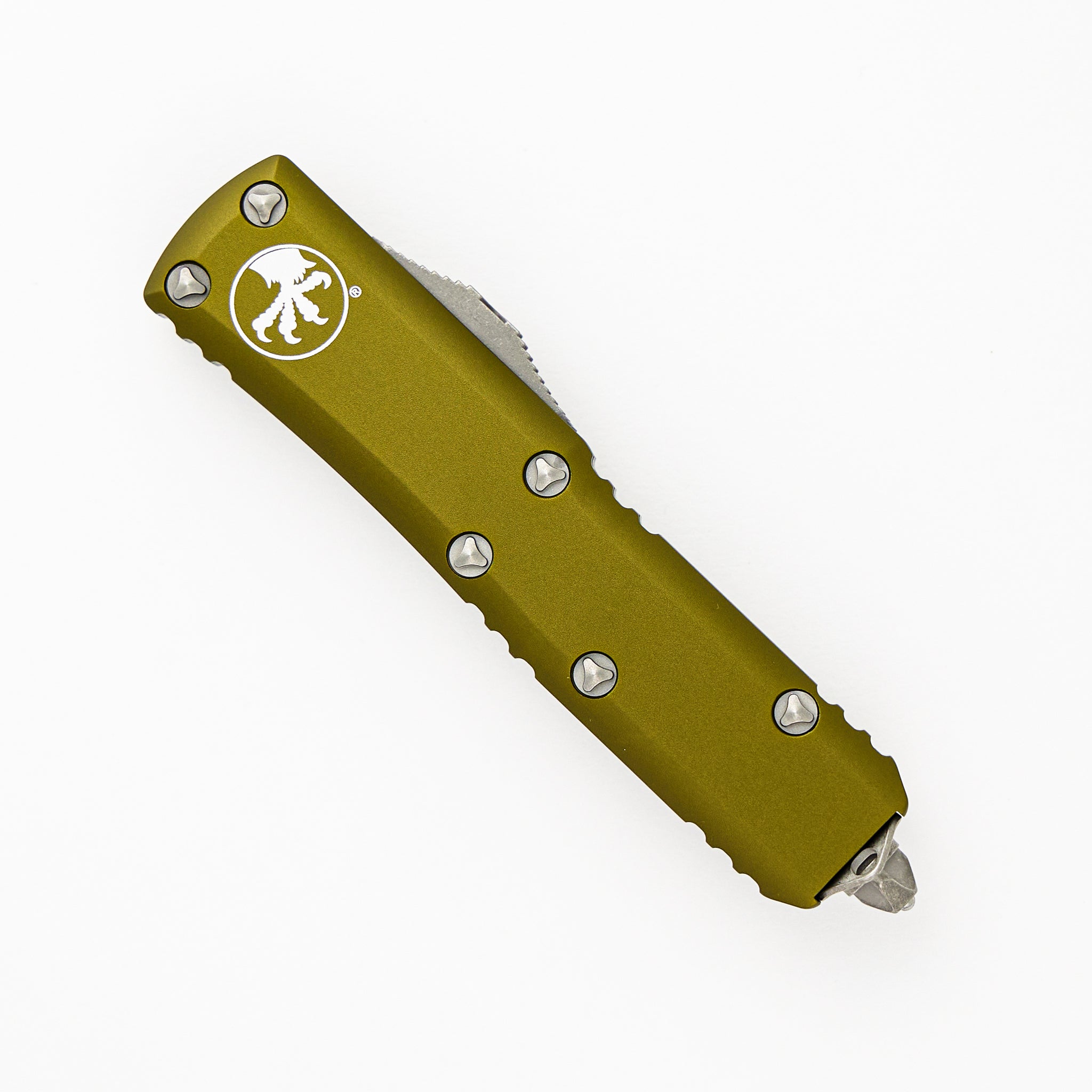 Microtech UTX-85 D/E OD Green Apocalyptic Standard 232-10 APOD