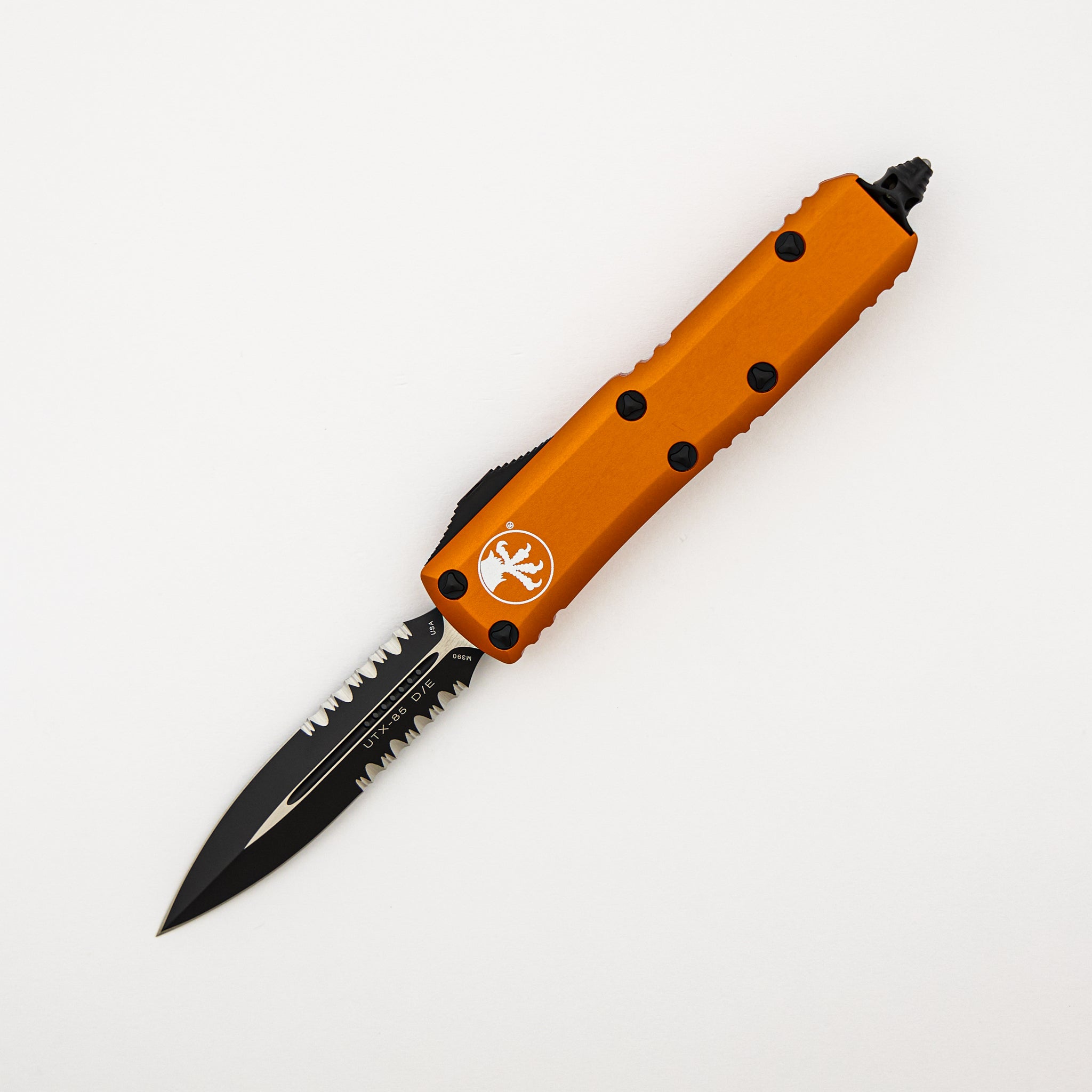 UTX-85 Orange D/E Black Standard Partial Serrated 232-2OR
