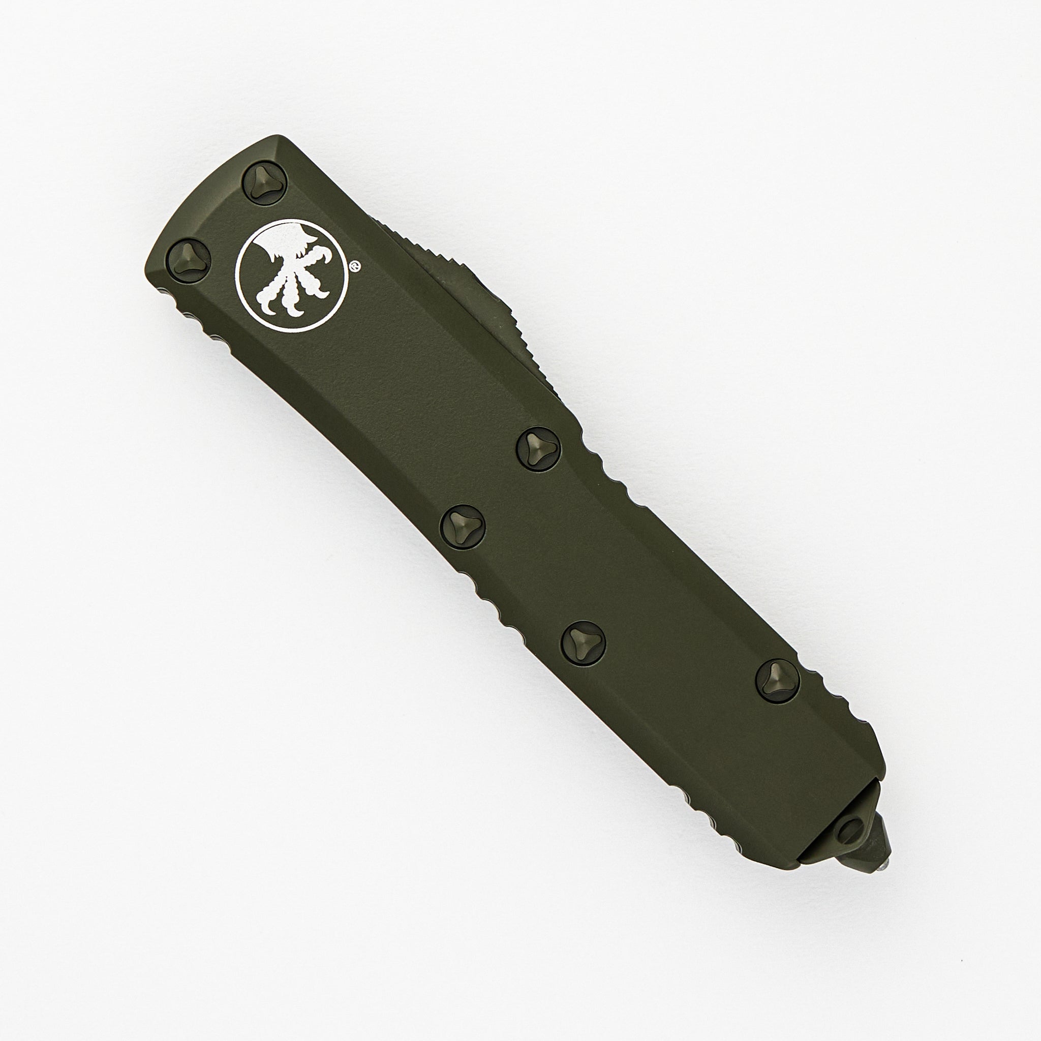 MICROTECH UTX-85 T-E CERAKOTE OD GREEN FULL SERRATED 233-3 COD