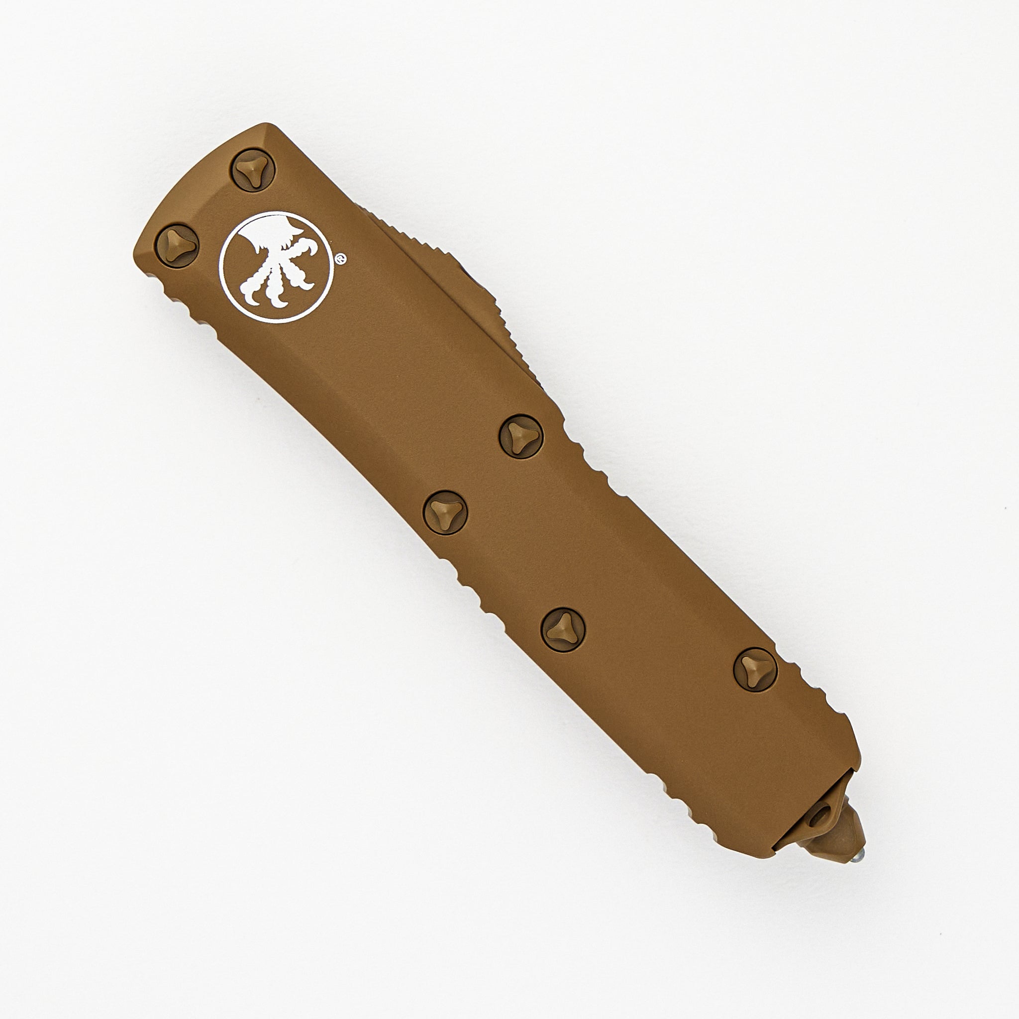 MICROTECH UTX-85 T-E CERAKOTE TAN FULL SERRATED 233-3 CTA