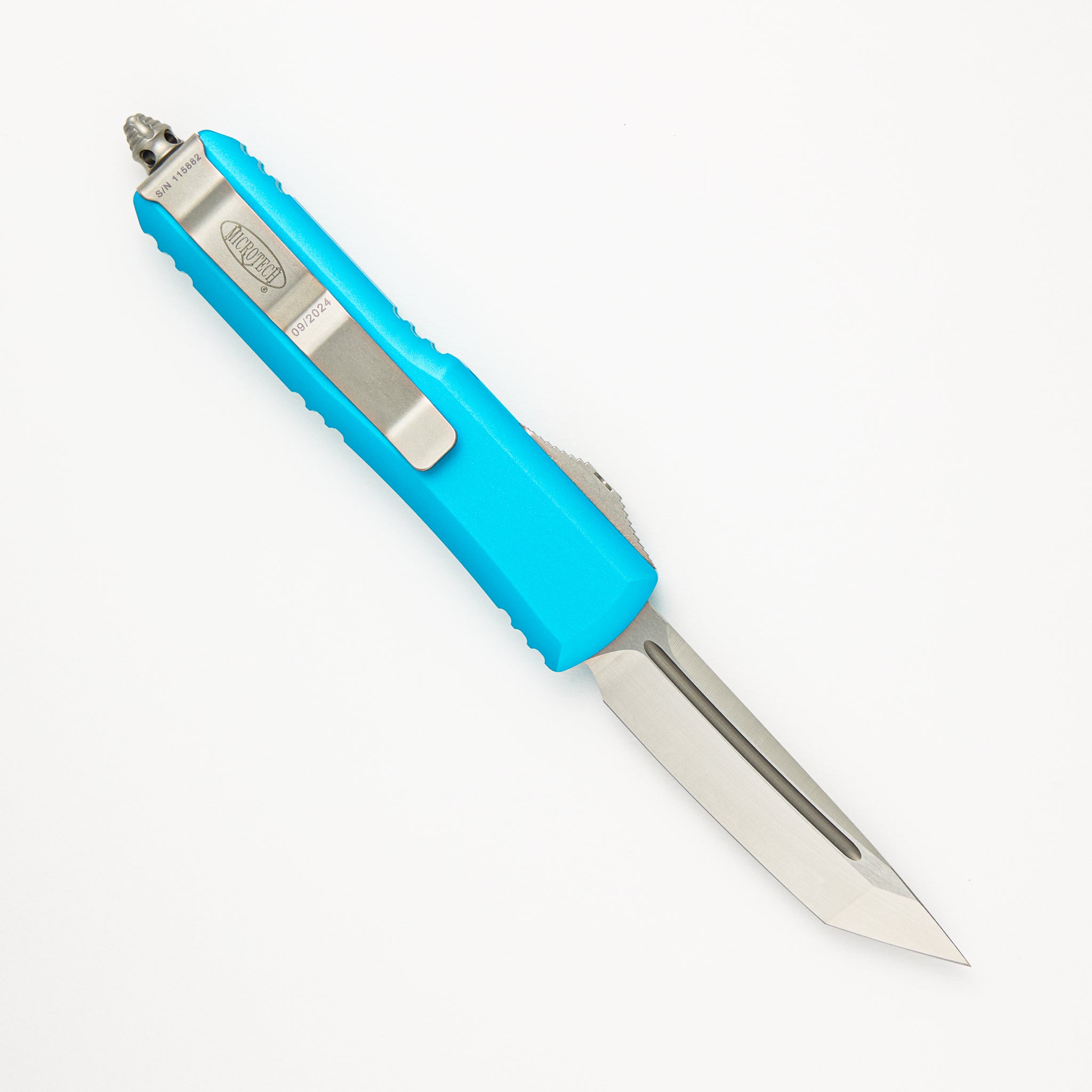 Microtech UTX-85 T/E Turquoise Satin Standard 233-4 TQ