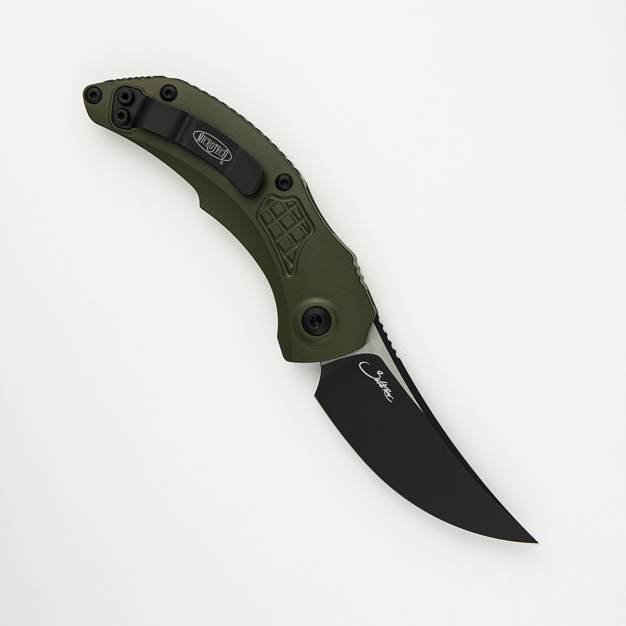 Microtech Brachial - Auto S/E OD Green Standard 268A-1 OD