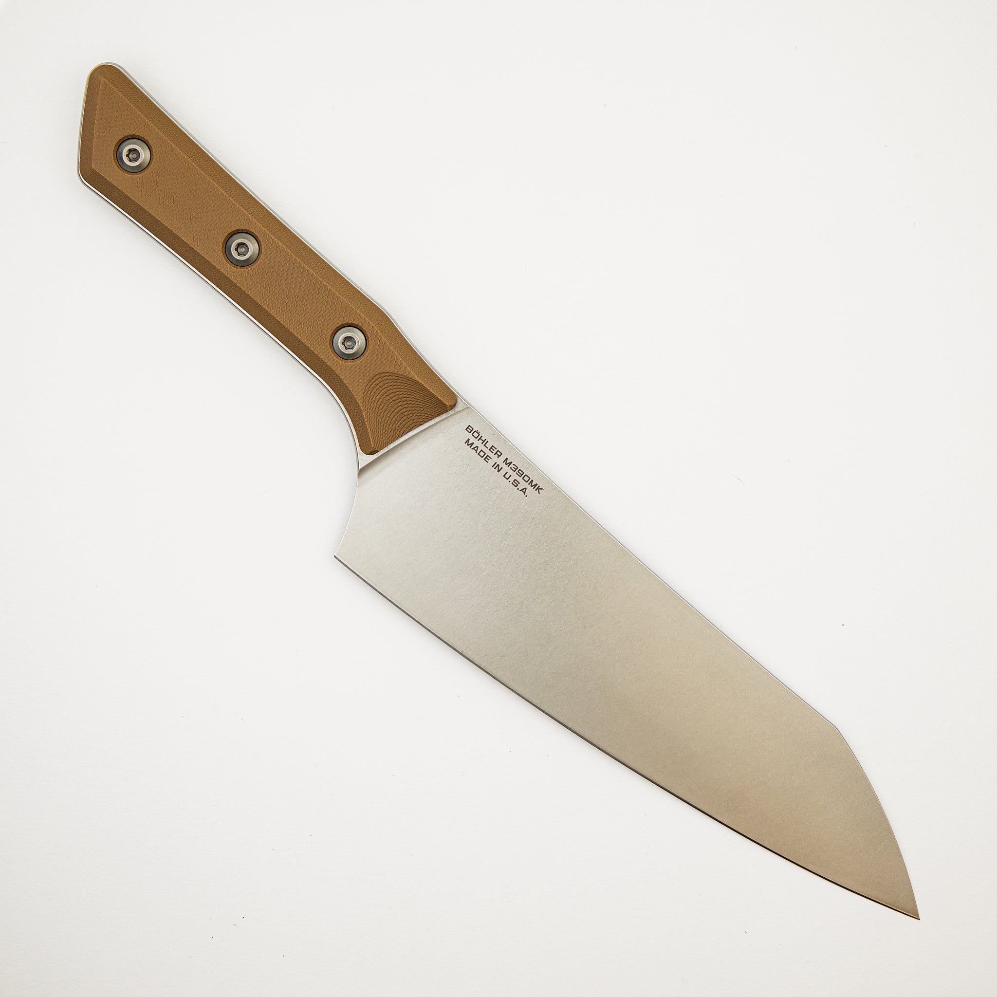 Chef Knife - G-10 Coyote Tan - Stonewash Standard - 3000-10 CE