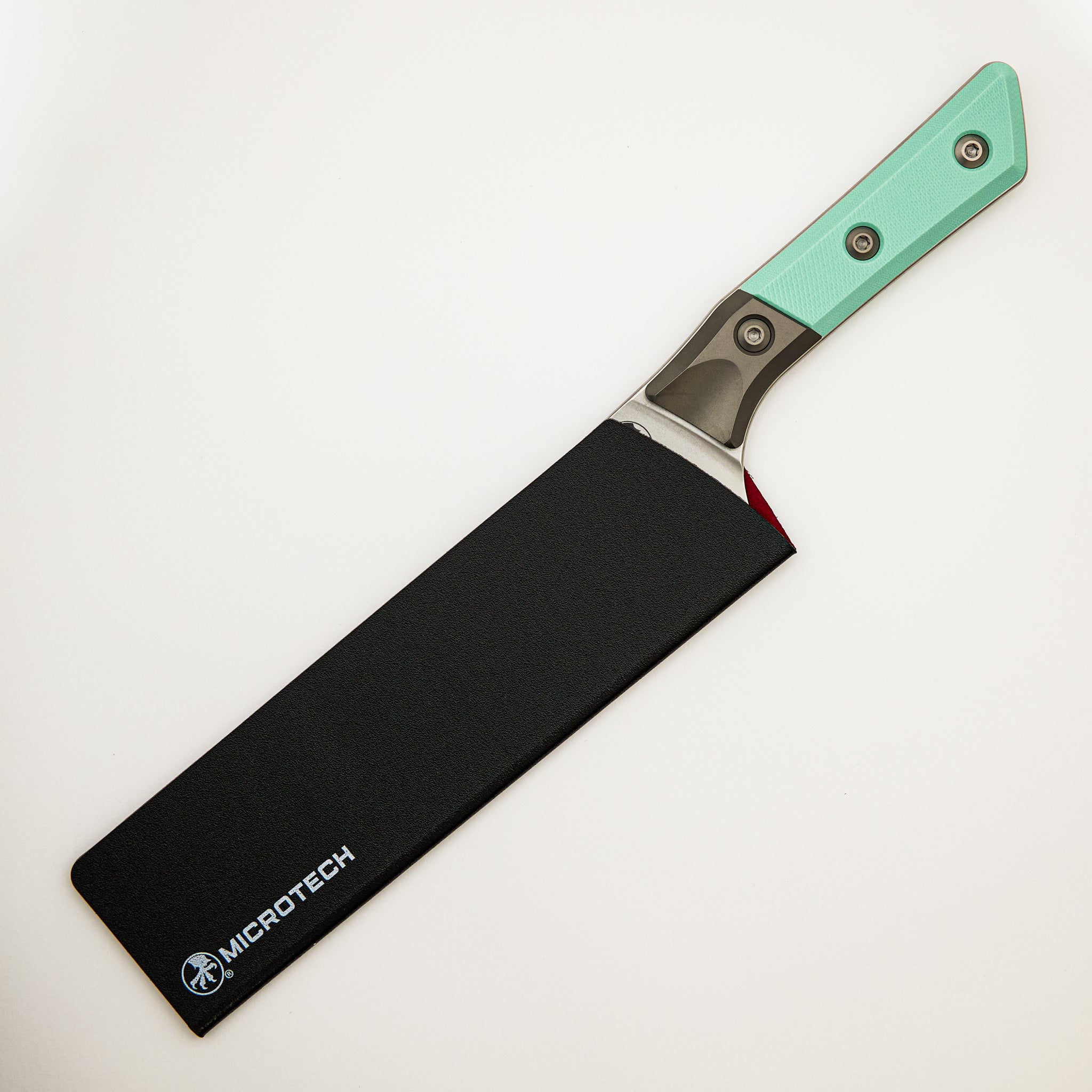 Chef Knife - G-10 Caribbean Blue - Bead Blast Bolster - Stonewash Standard - 3000B-10 CA