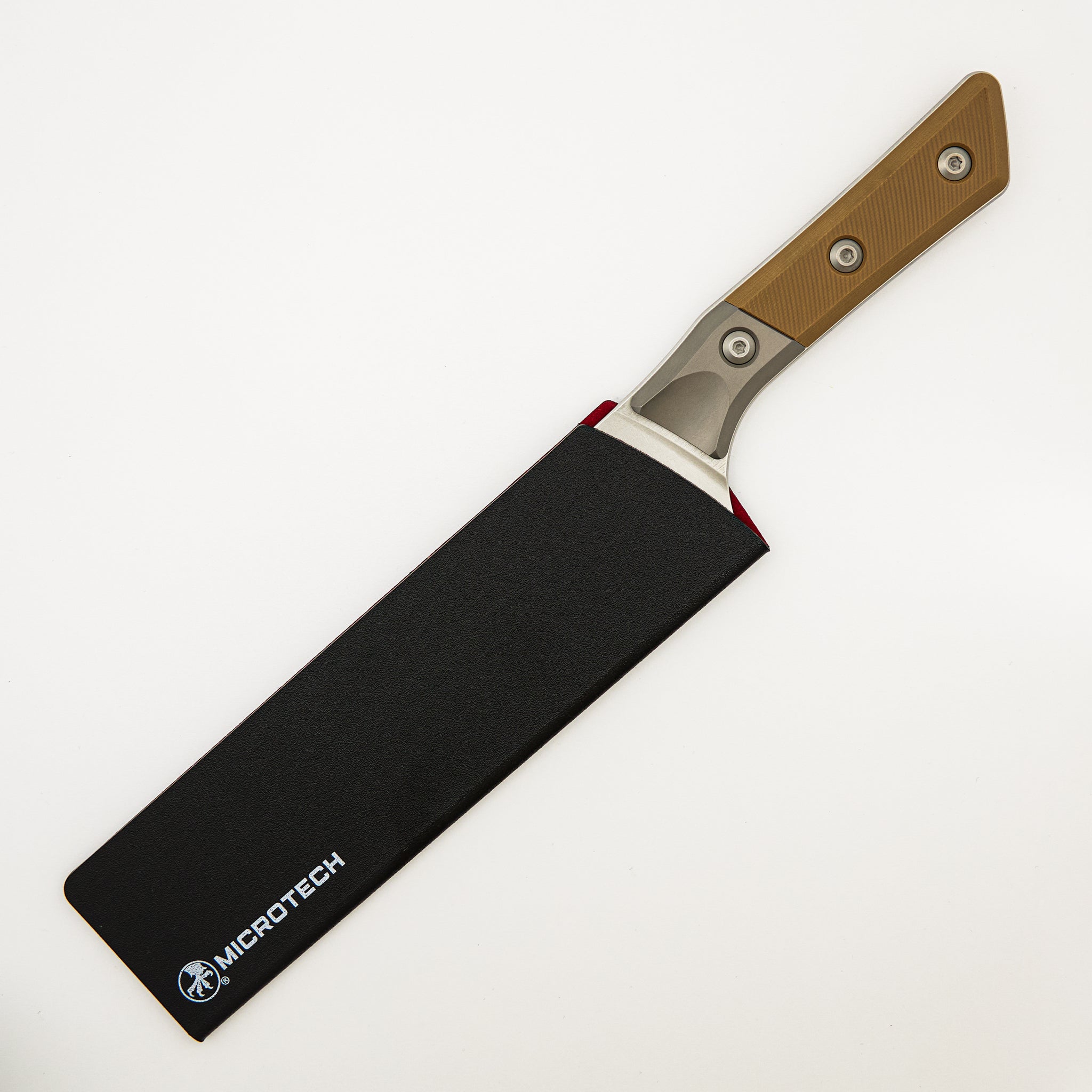 Chef Knife - G-10 Coyote Tan - Bead Blast Bolster - Stonewash Standard - 3000B-10 CE
