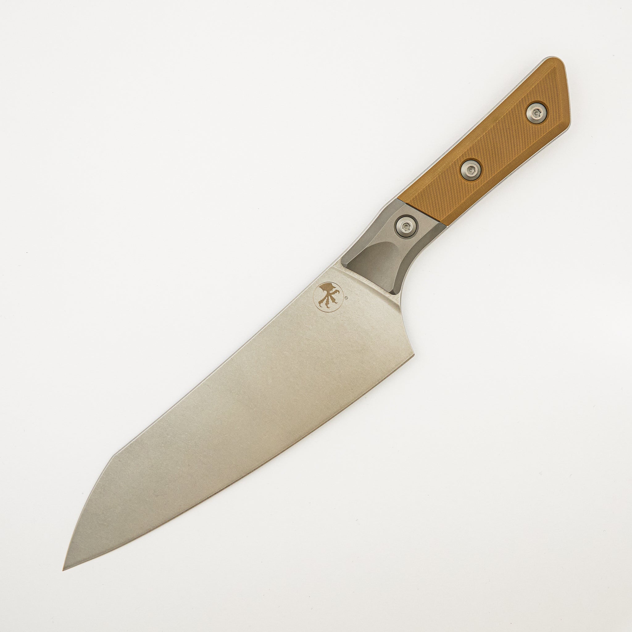 Chef Knife - G-10 Coyote Tan - Bead Blast Bolster - Stonewash Standard - 3000B-10 CE