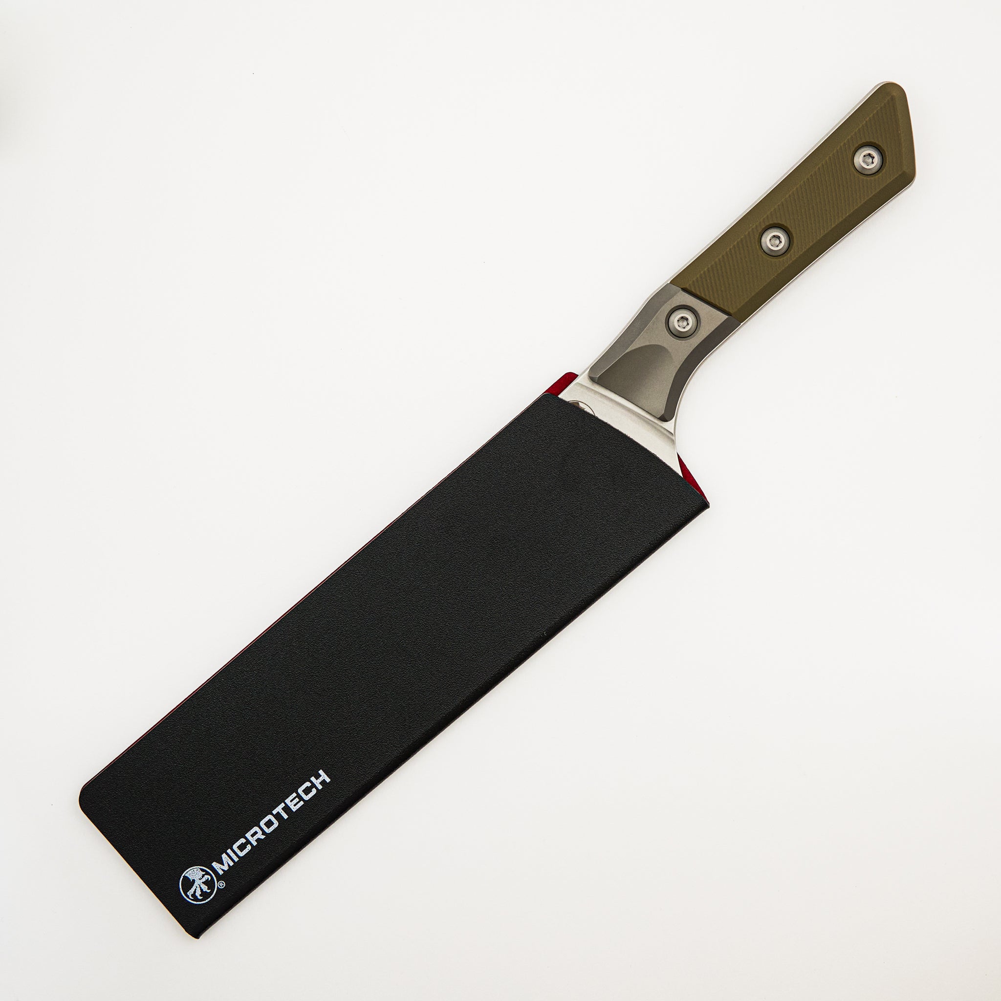 Chef Knife - G-10 OD Green - Bead Blast Bolster - Stonewash Standard - 3000B-10 OD