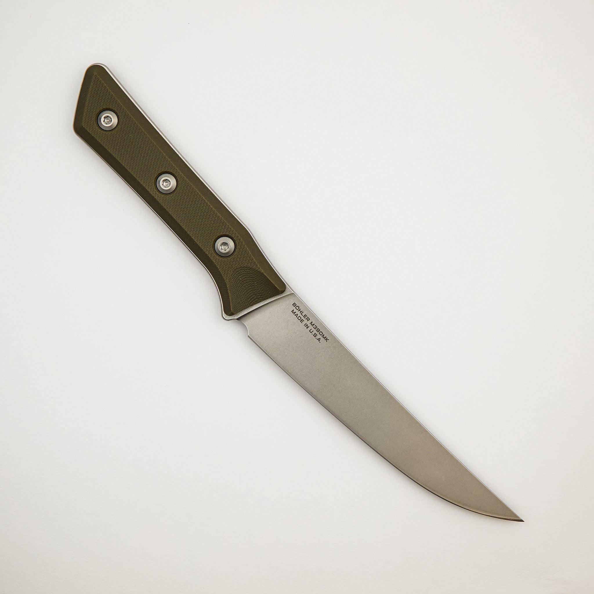 Boning Knife - G-10 OD Green - Stonewash Standard - 3100-10 OD