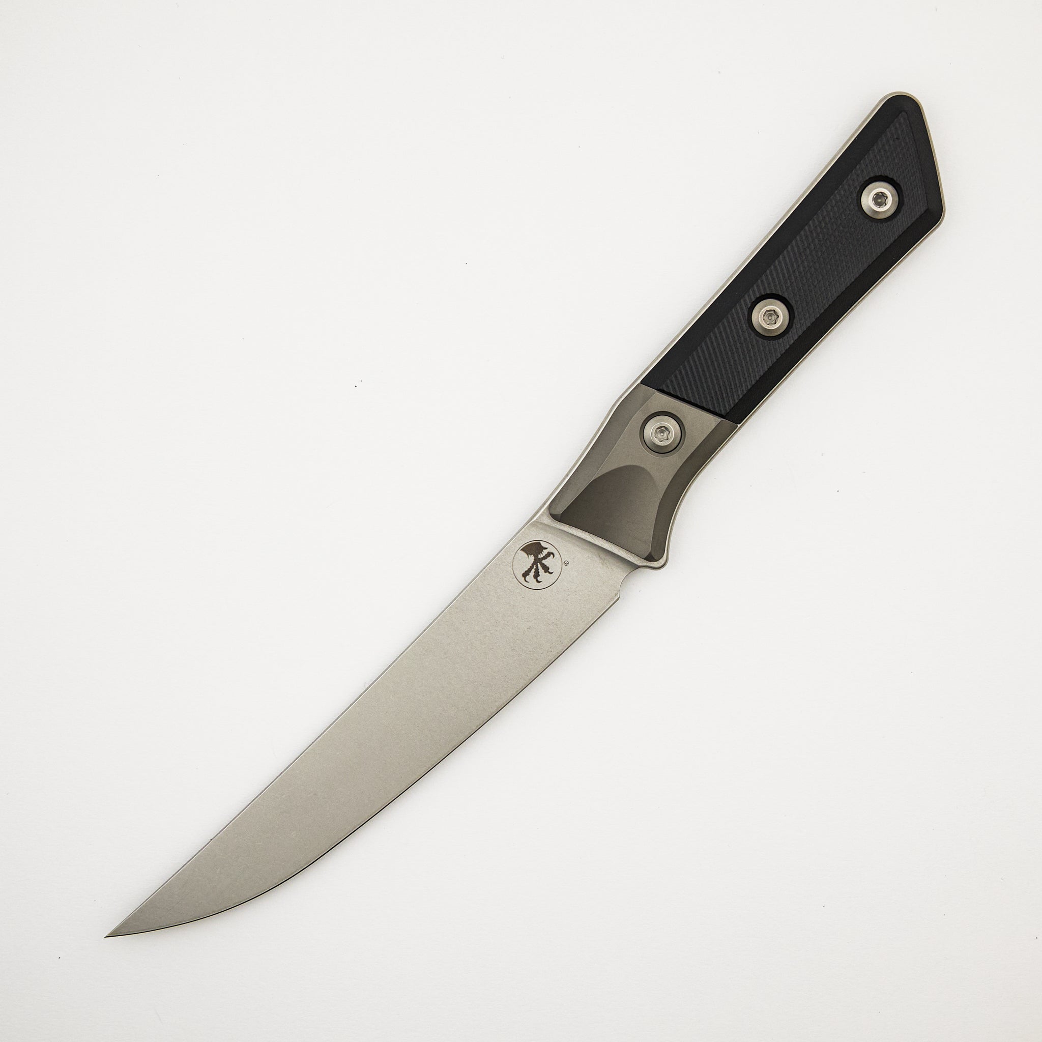 Boning Knife - G-10 Black - Bead Blast Bolster - Stonewash Standard - 3100B-10 BK