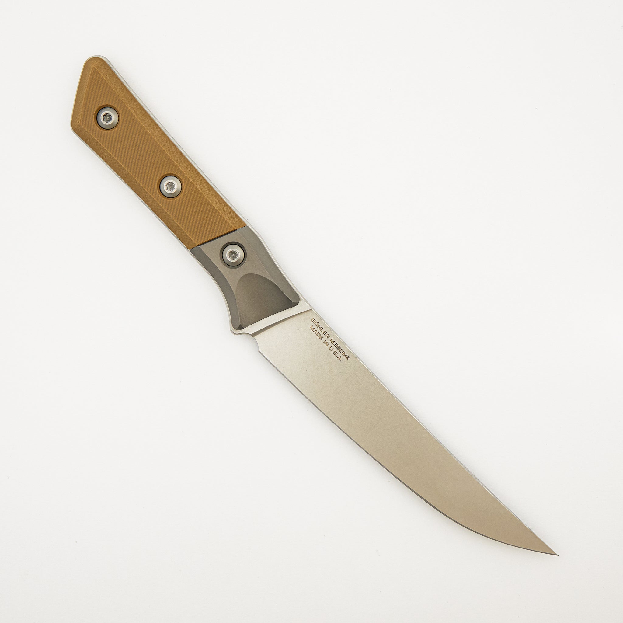 Boning Knife - G-10 Coyote Tan - Bead Blast Bolster - Stonewash Standard - 3100B-10 CE