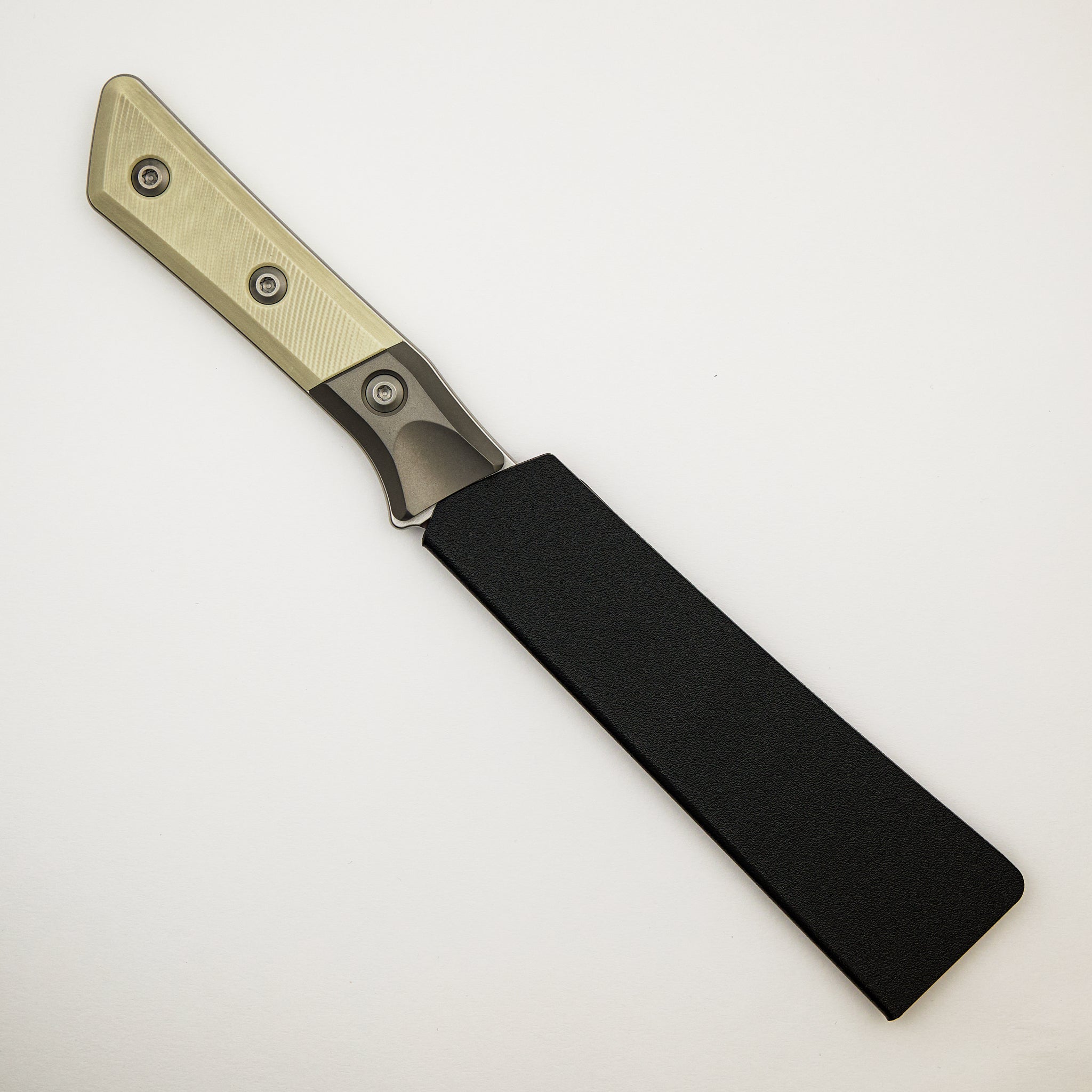 Boning Knife - G-10 Ivory - Bead Blast Bolster - Stonewash Standard - 3100B-10 IV