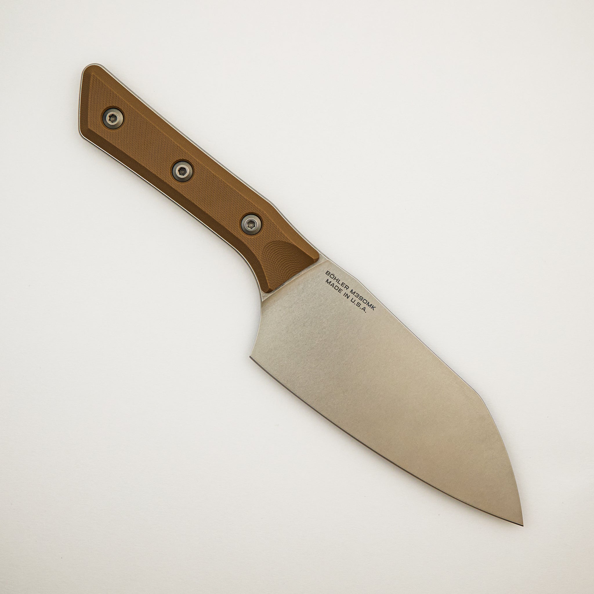 Santoku 6" - G-10 Coyote Tan - Stonewash Standard - 3200-10 CE