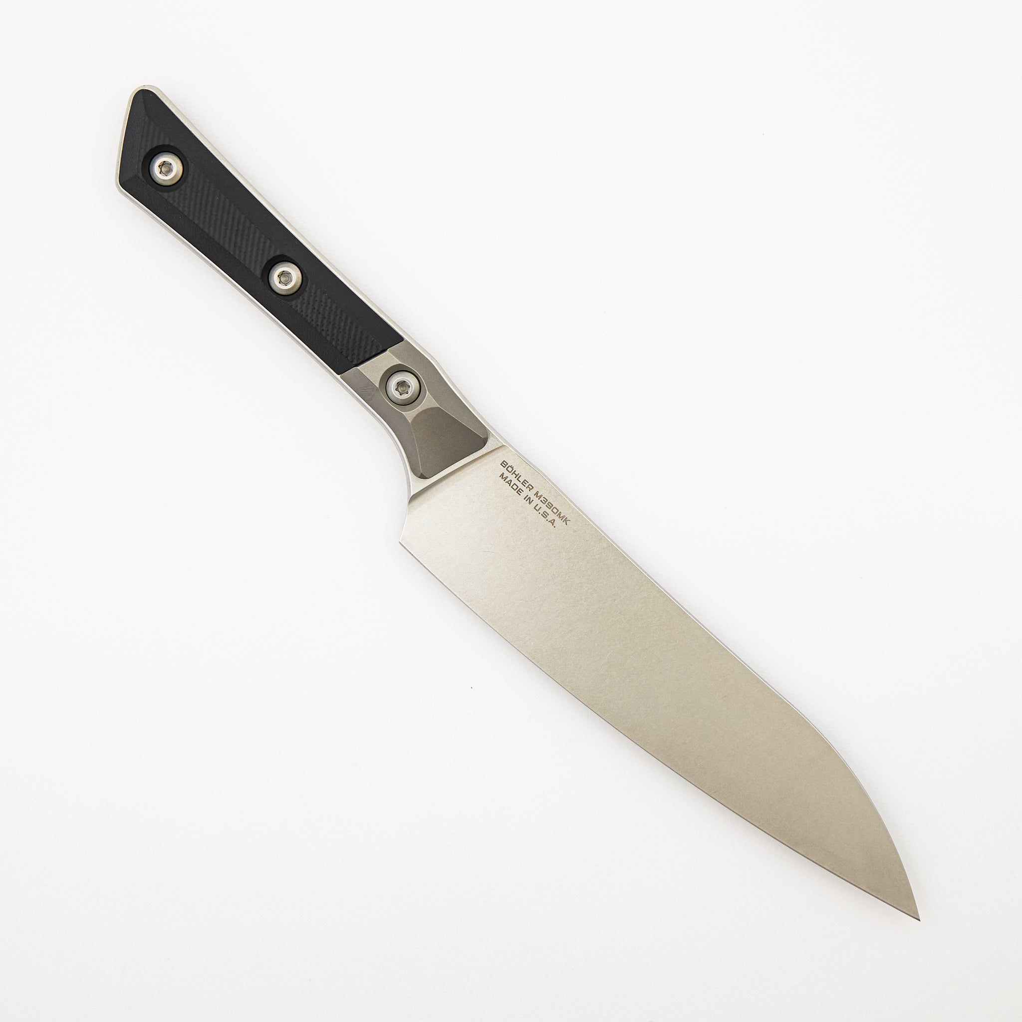 Utility - G10 Black - Bead Blast Bolster - Stonewash Standard - 3400B-10 BK