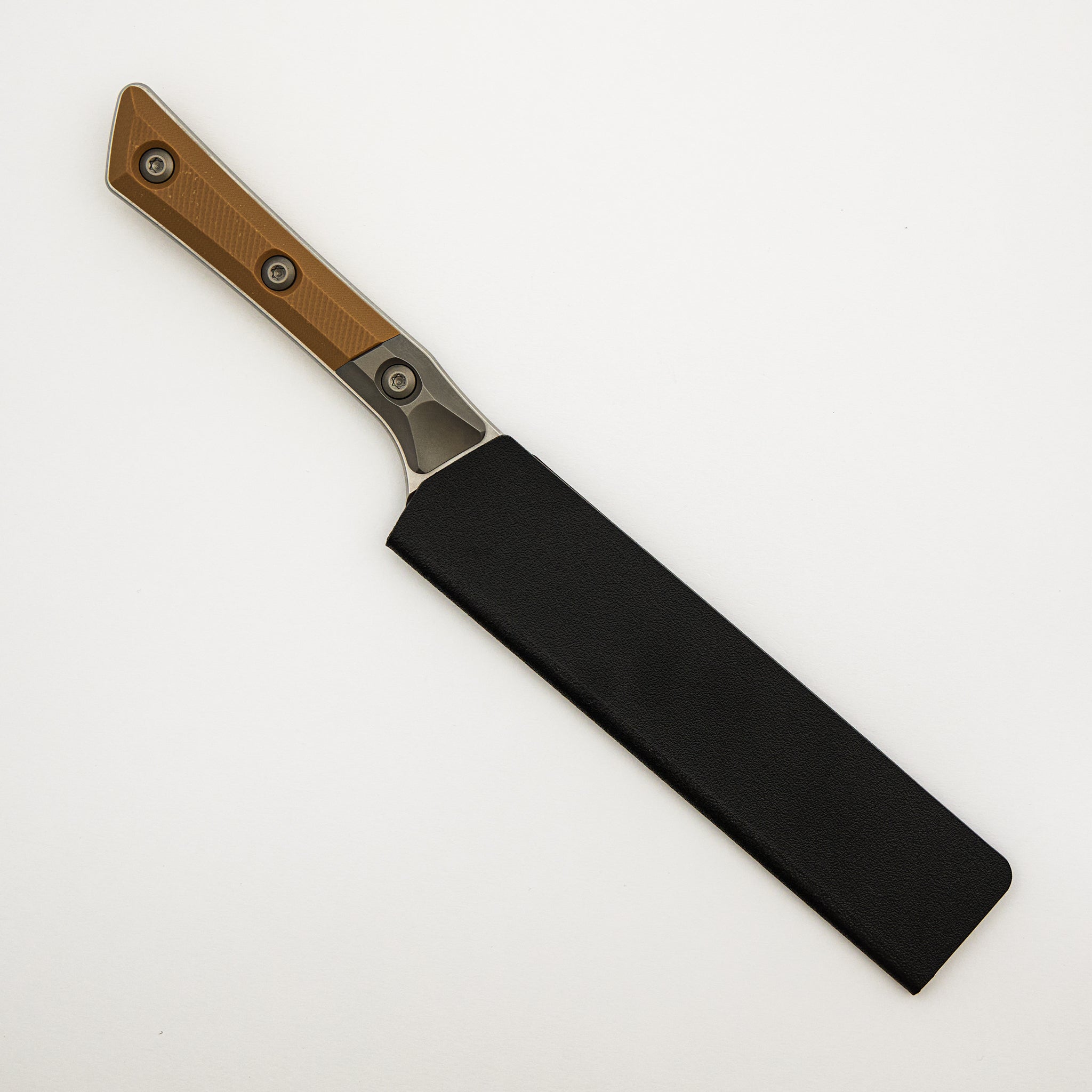 Utility - G10 Coyote Tan - Bead Blast Bolster - Stonewash Standard - 3400B-10 CE