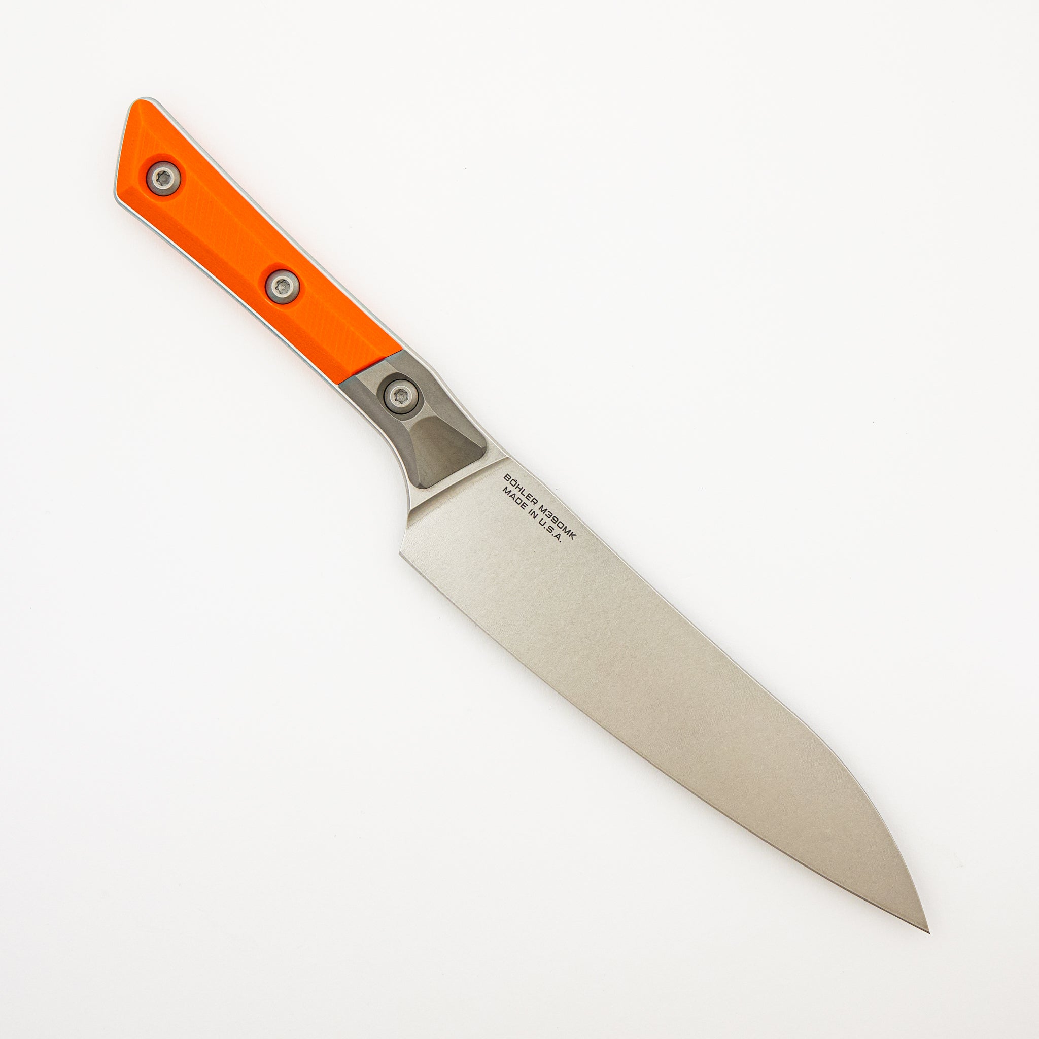 Utility - G10 Ember - Bead Blast Bolster - Stonewash Standard - 3400B-10 EM