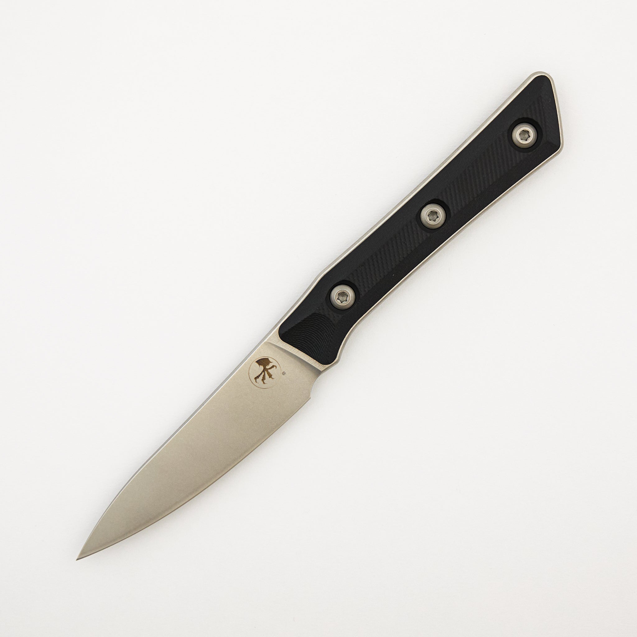 Pairing Knife - G-10 Black - Stonewash Standard - 3500-10 BK