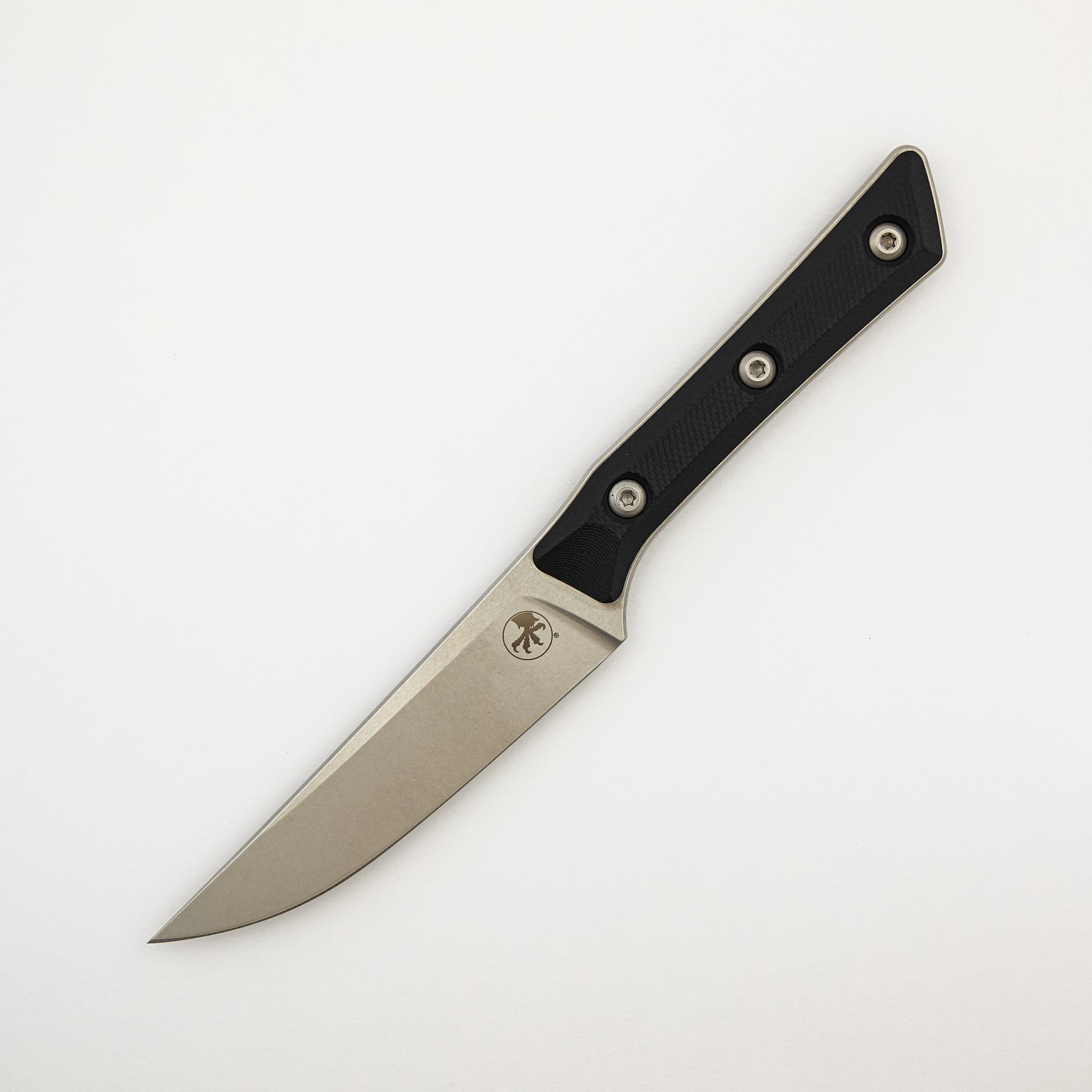 Steak Knife Set - G-10 Black - Stonewash Standard - 3600-10 SETBK