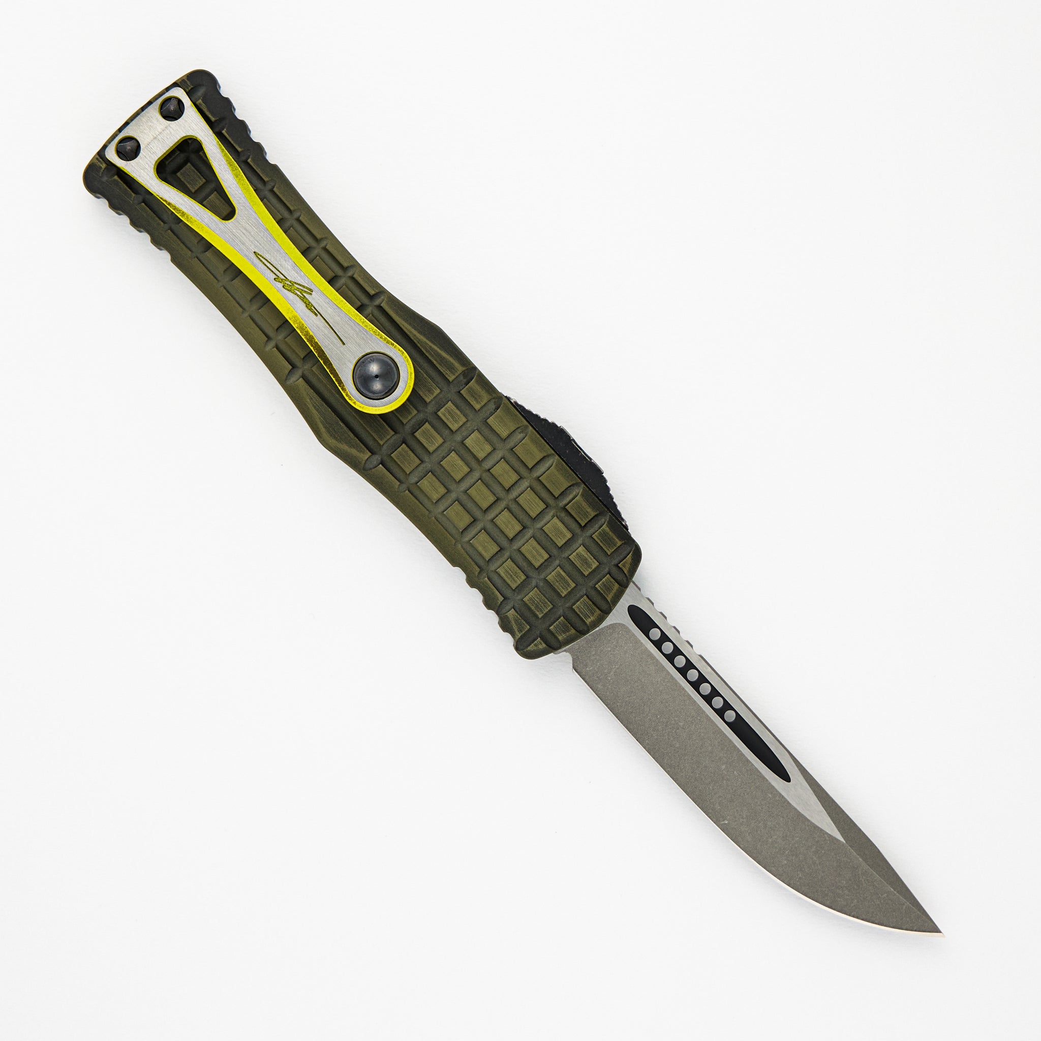 MICROTECH HERA S-E FRAG SIGNATURE SERIES GRENADE GREEN APOCALYPTIC STANDARD 703-10 APFRGS