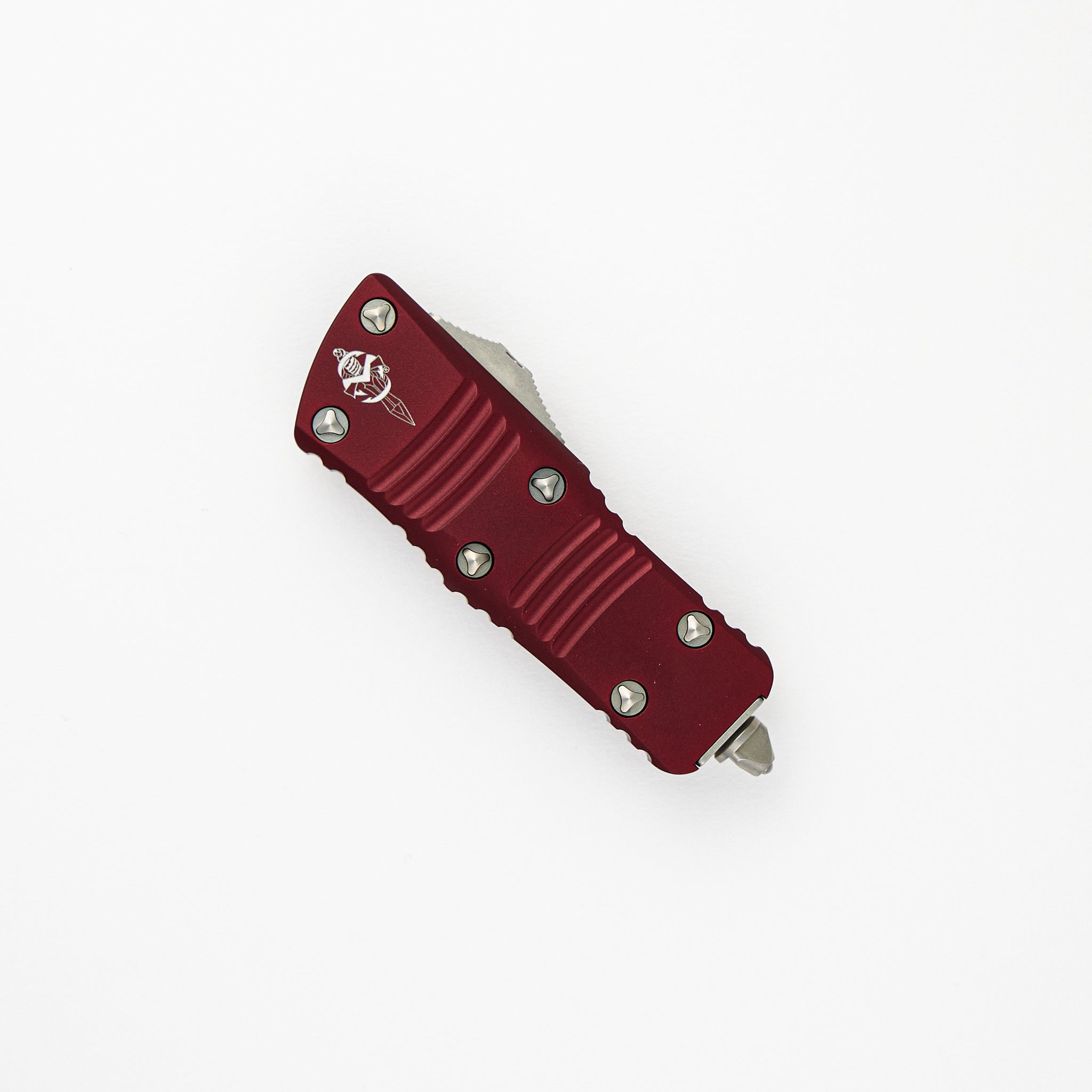 MICROTECH TROODON MINI HELLHOUND SIGNATURE SERIES MERLOT STONEWASH STANDARD 819-10 MRS