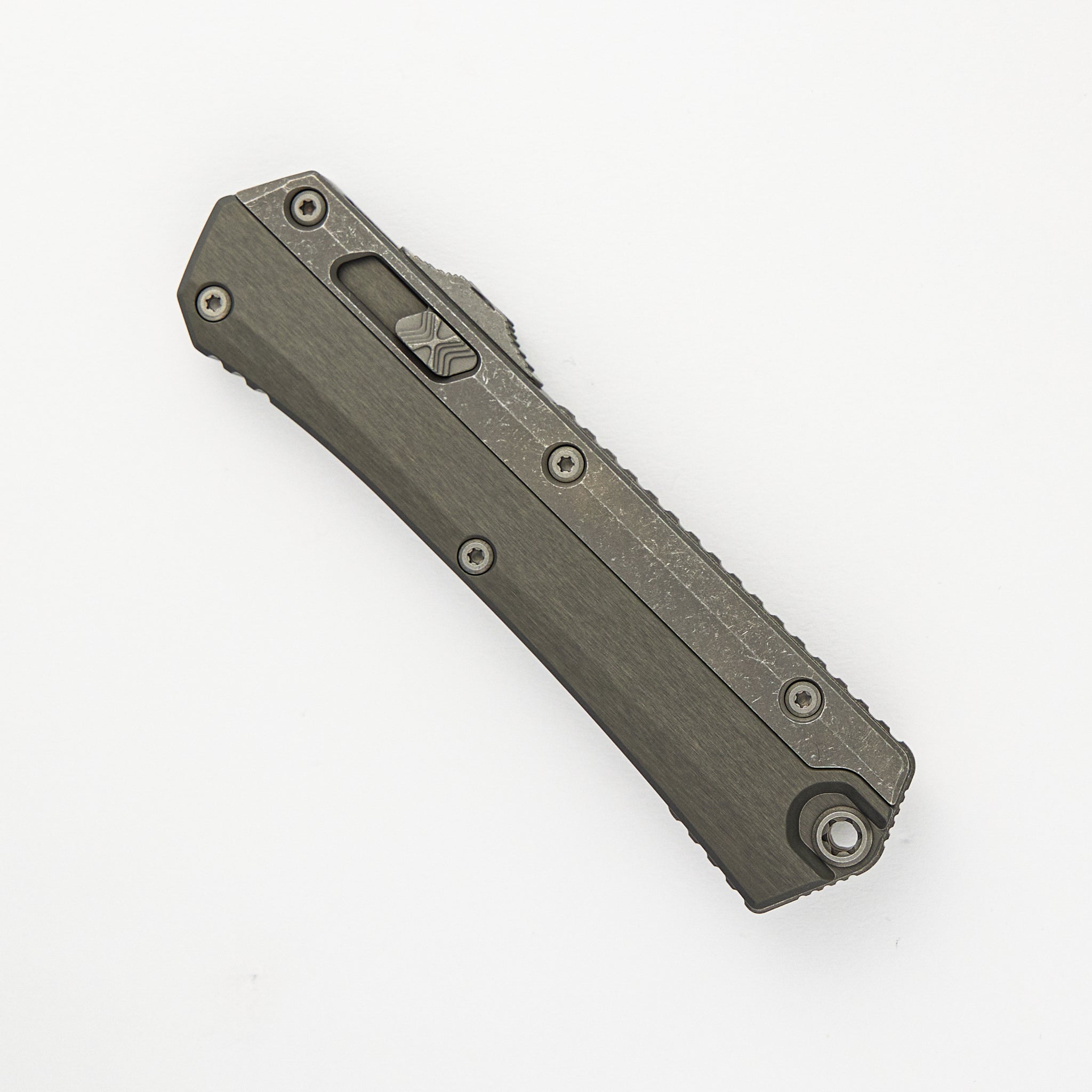 MICROTECH GLYKON BAYONET – NATURAL CLEAR APOCALYPTIC STANDARD AND OVERLAY NICKEL BORON INTERNALS 184-10 APNC