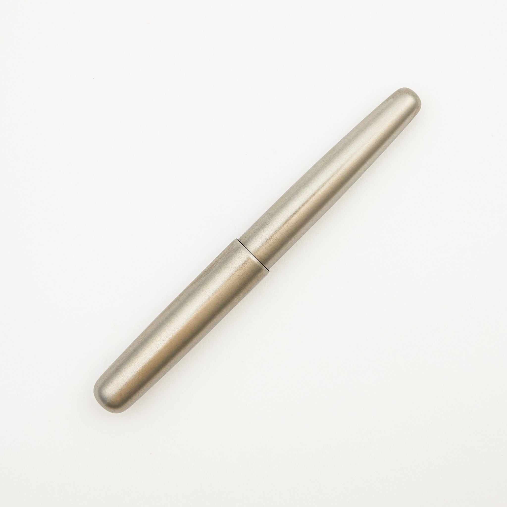 Homage Fountain Pen - Titanium - Bead Blasted