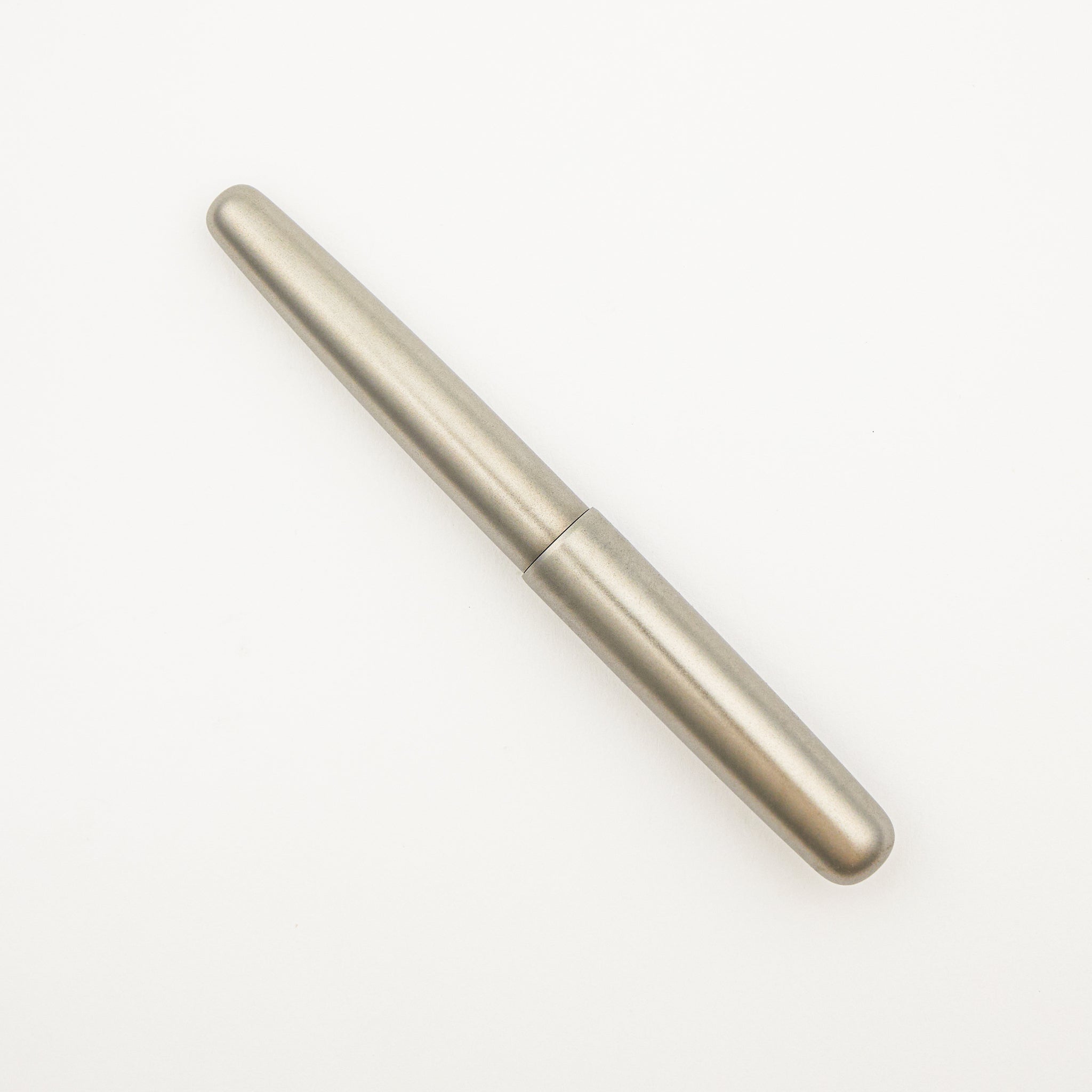 Homage Fountain Pen - Titanium - Bead Blasted