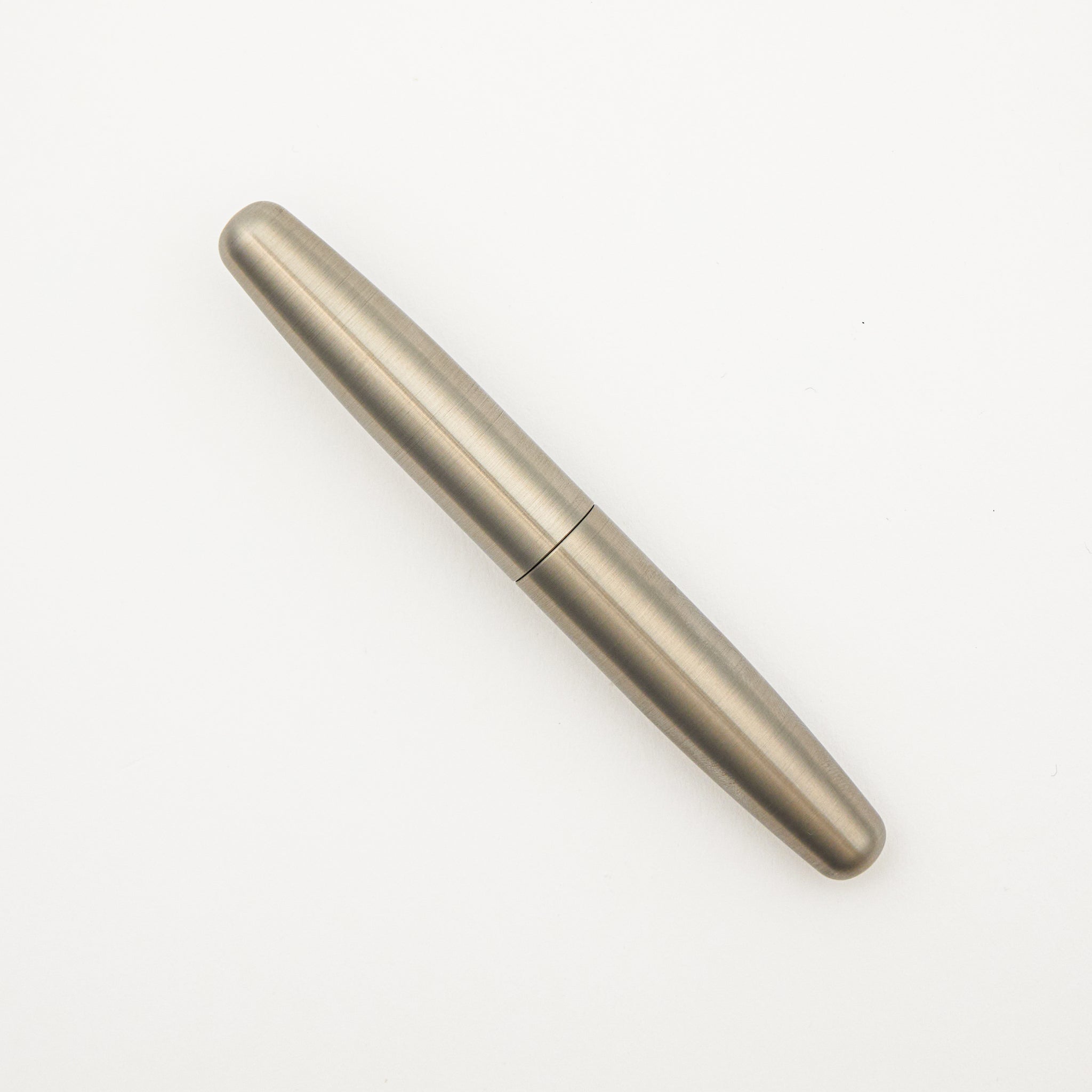 Shonk Fountain Pen - Titanium - Satin Finish