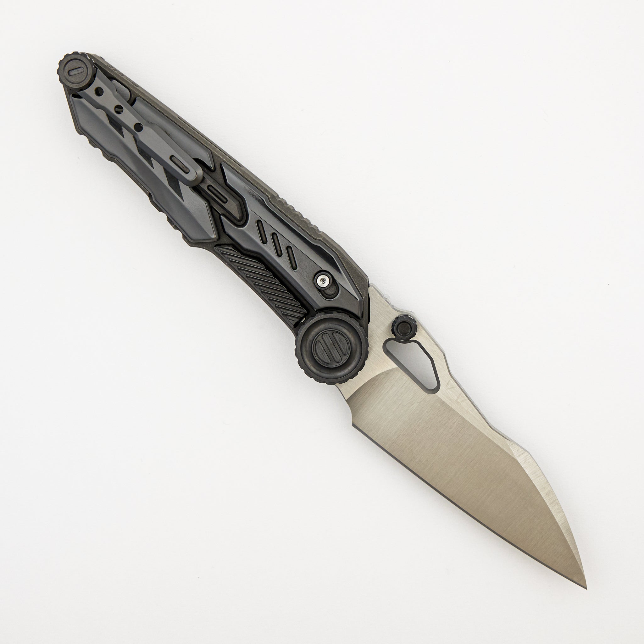 MTSS - Stonewash Titanium/Zirconium Handle - Vanax Blade