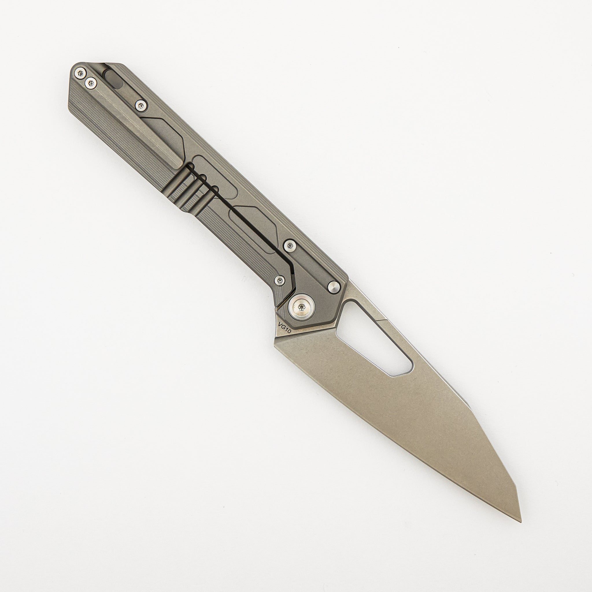 Tacray DT-03 - Stonewash Titanium Handle
