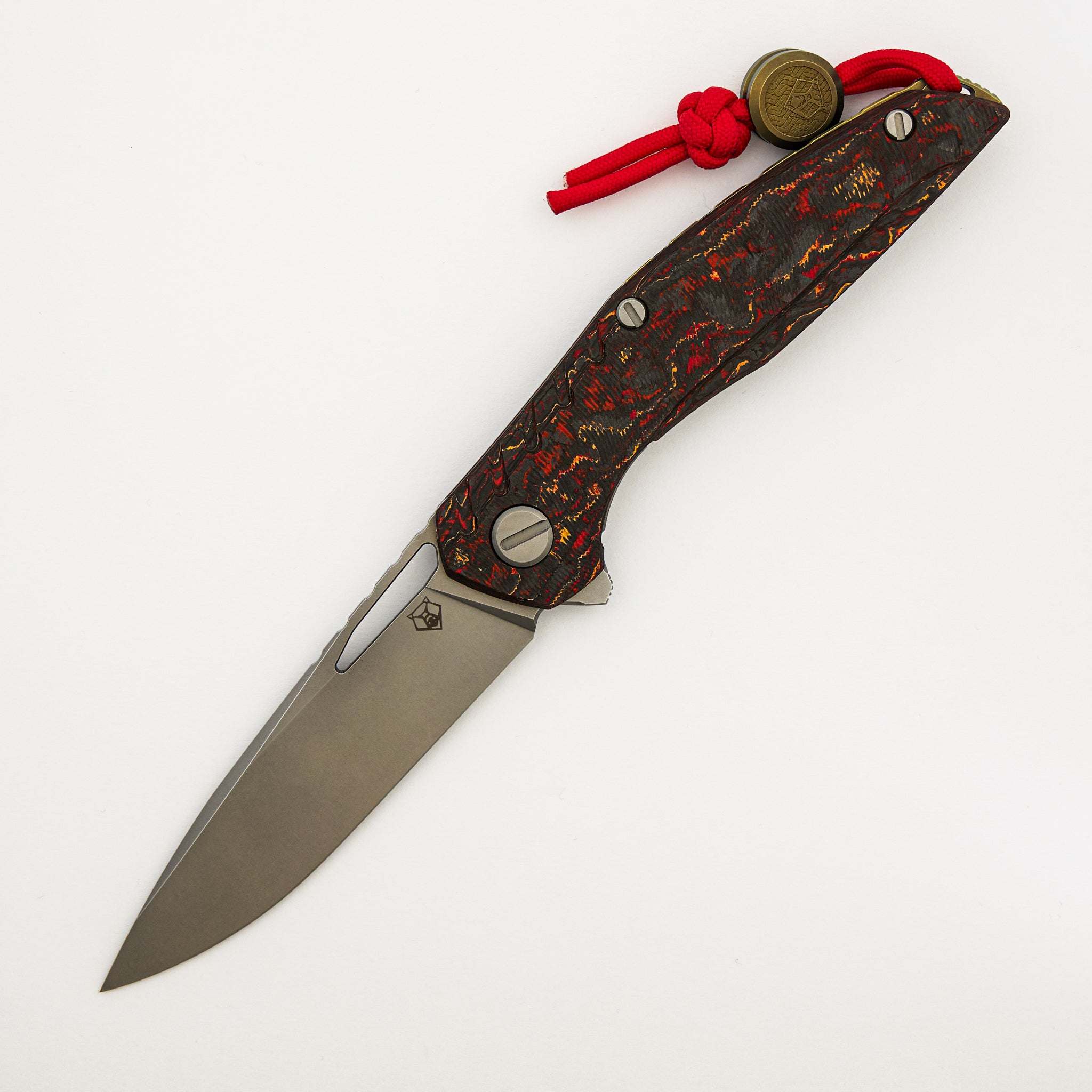 111 Ignis - "Phoenix Wing" TechnoCarbo Handle - M390 Blade - MRBS