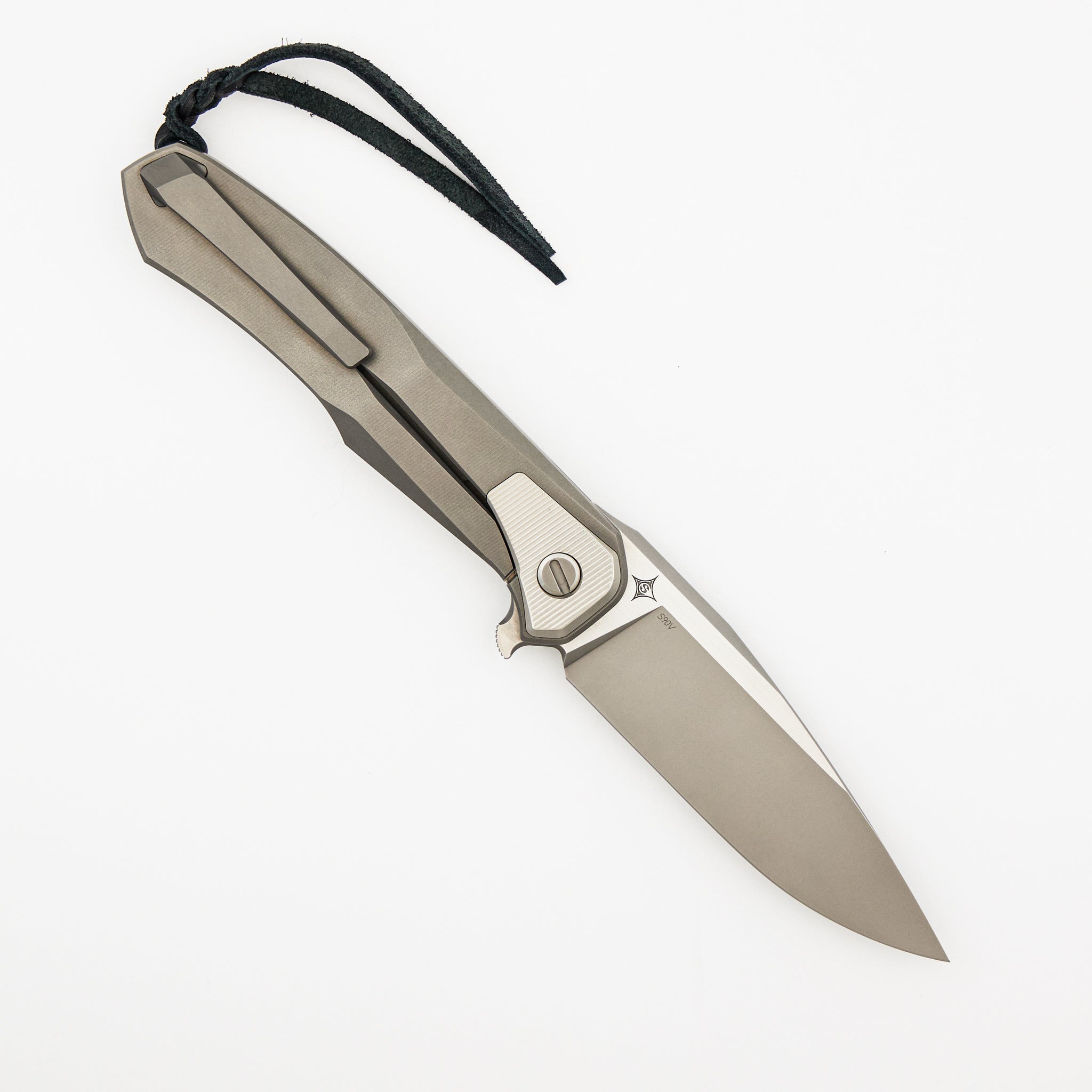 Russian Lochsa - S90V Blade - Integral Titanium Handle - Bushing System (Scott Cook Design)