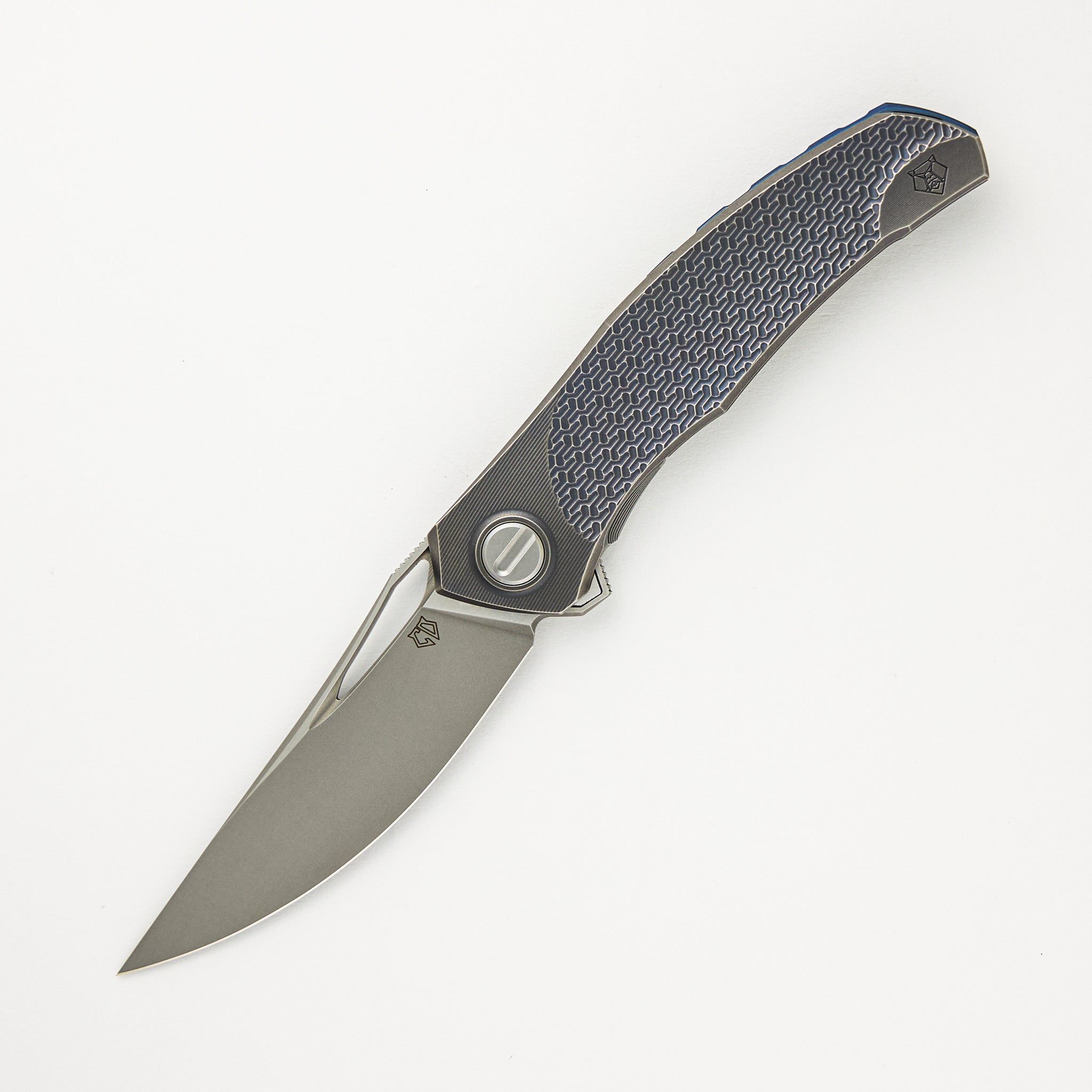 Shirogorov Mini Quantum Custom Division – Titanium Handle – M398 Blade – SRRBS