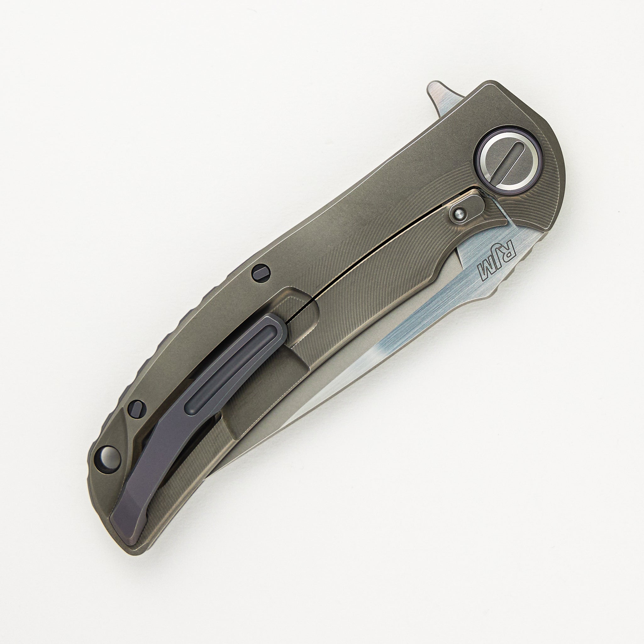 Shirogorov "Limited Edition" RJ Martin Design Russian Overkill - M398 Blade - Titanium Handle - RBS