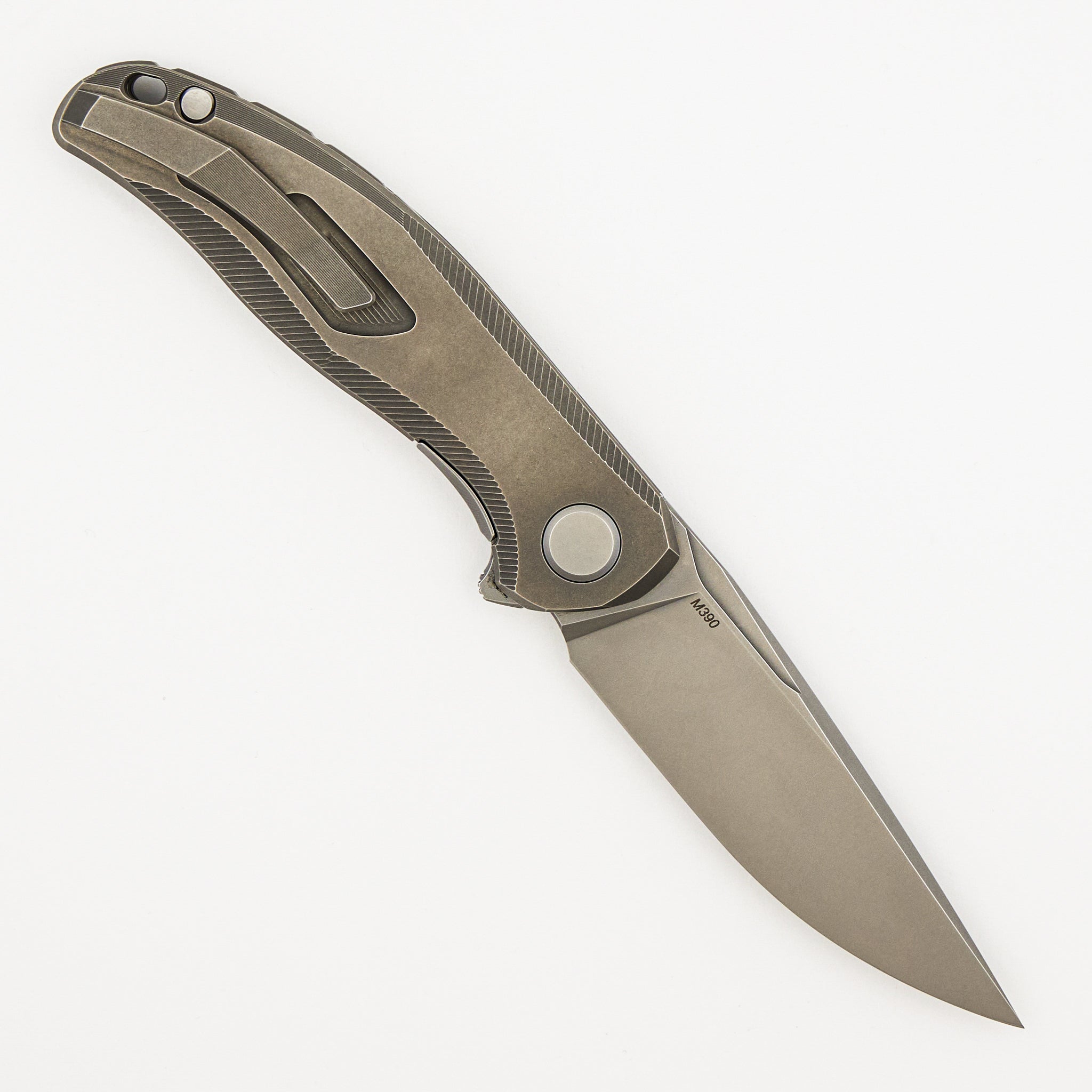 Stellar – Titanium Handle – M390 Blade – MRBS