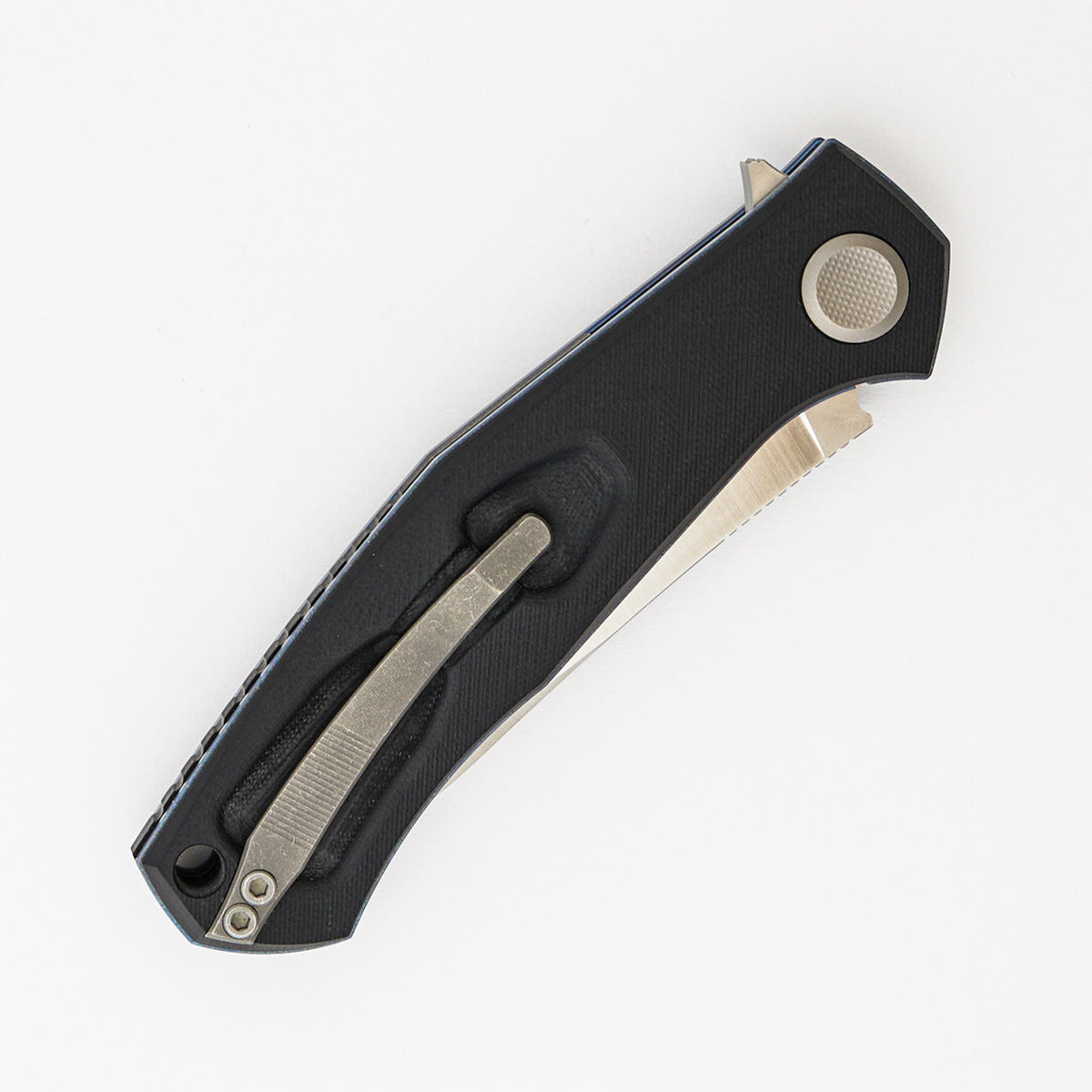 Cannabis - Black G10 Handle - M390 Blade - MRBS (Sinkevich Design)