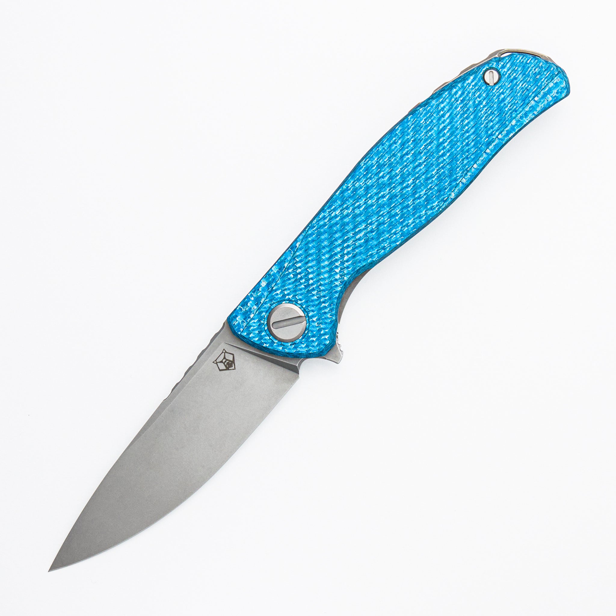 Hati - MagnaCut Blade - Aquamarine Alutex/Titanium Handle - MRBS