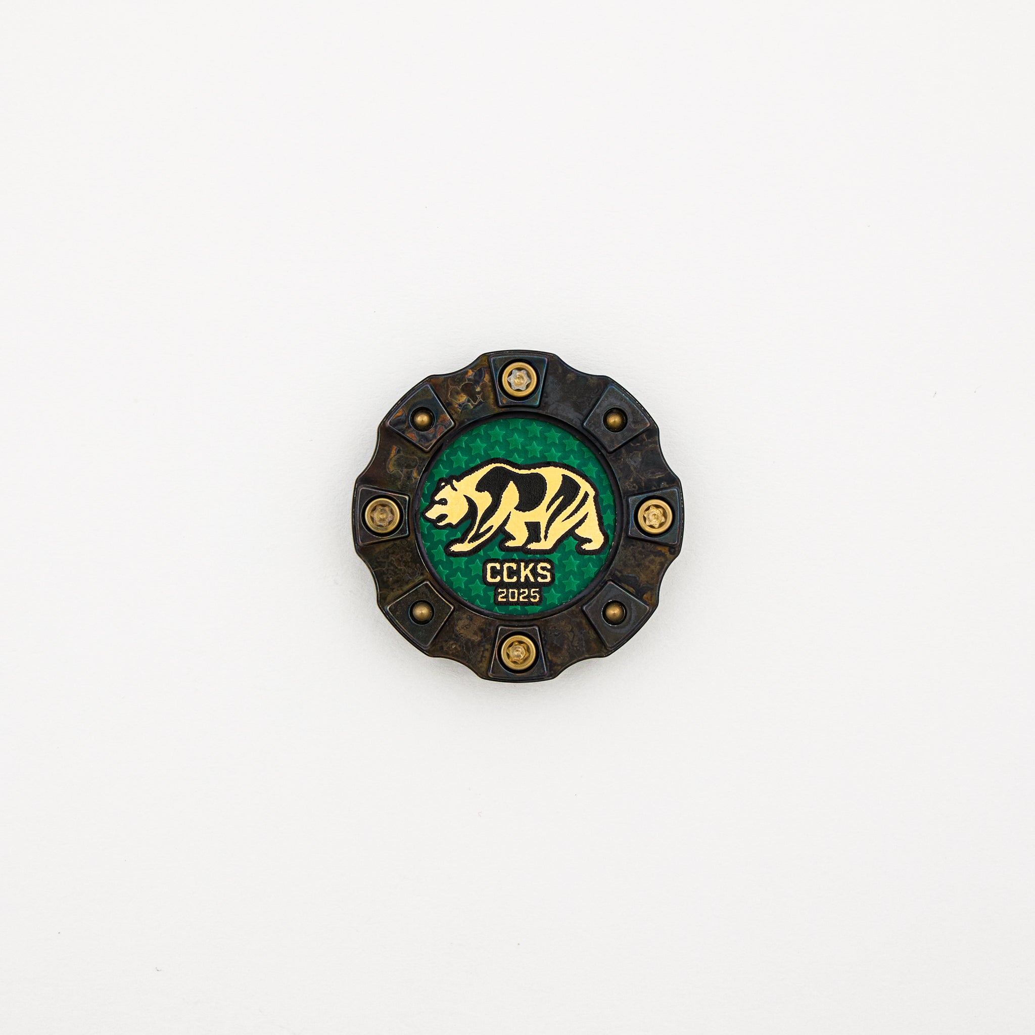 2025 CCKS Fall Tariff Chips - Green Inlay