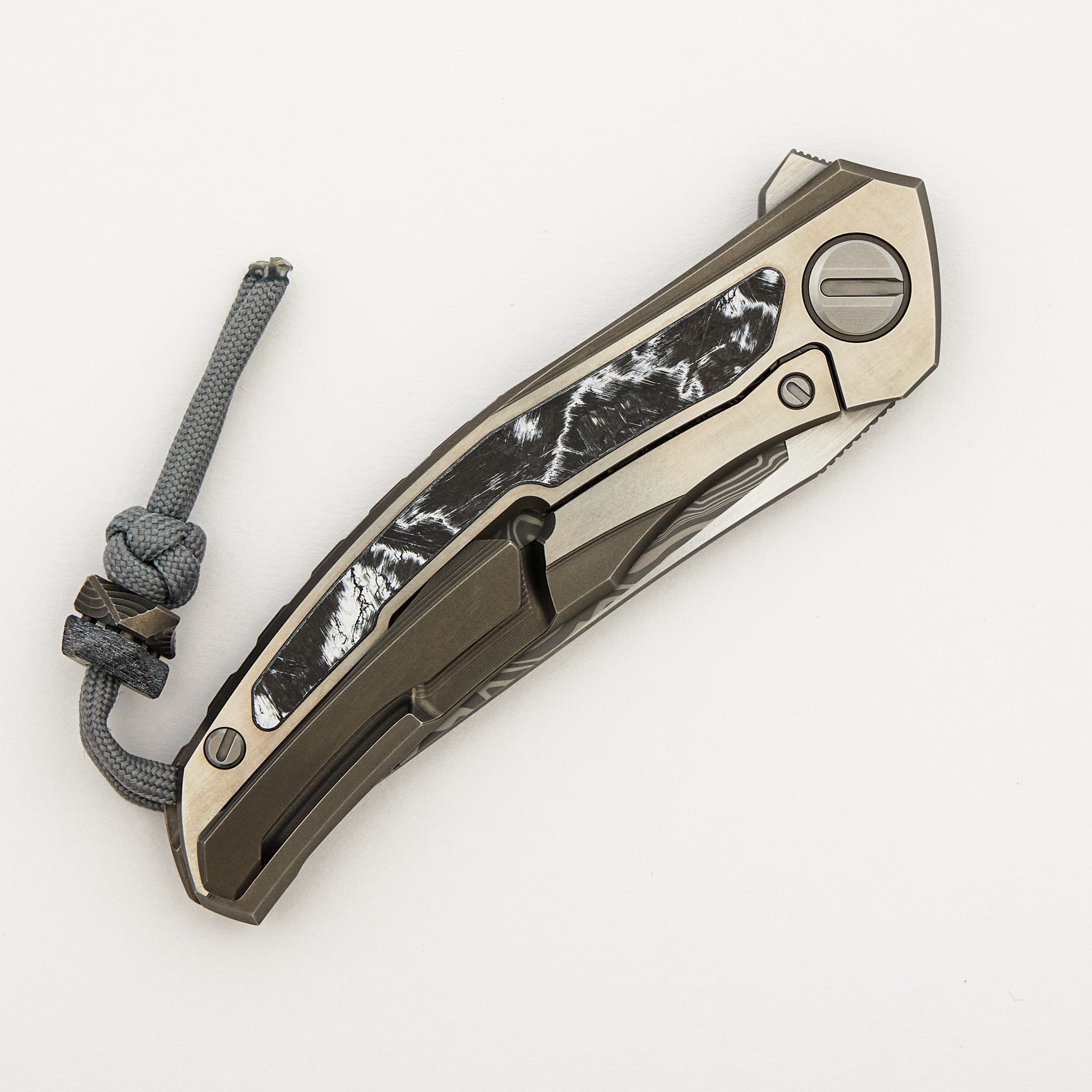 Quantium WKM - Titanium/White CarboTi Handle - ZDI-E Blade - MRBS