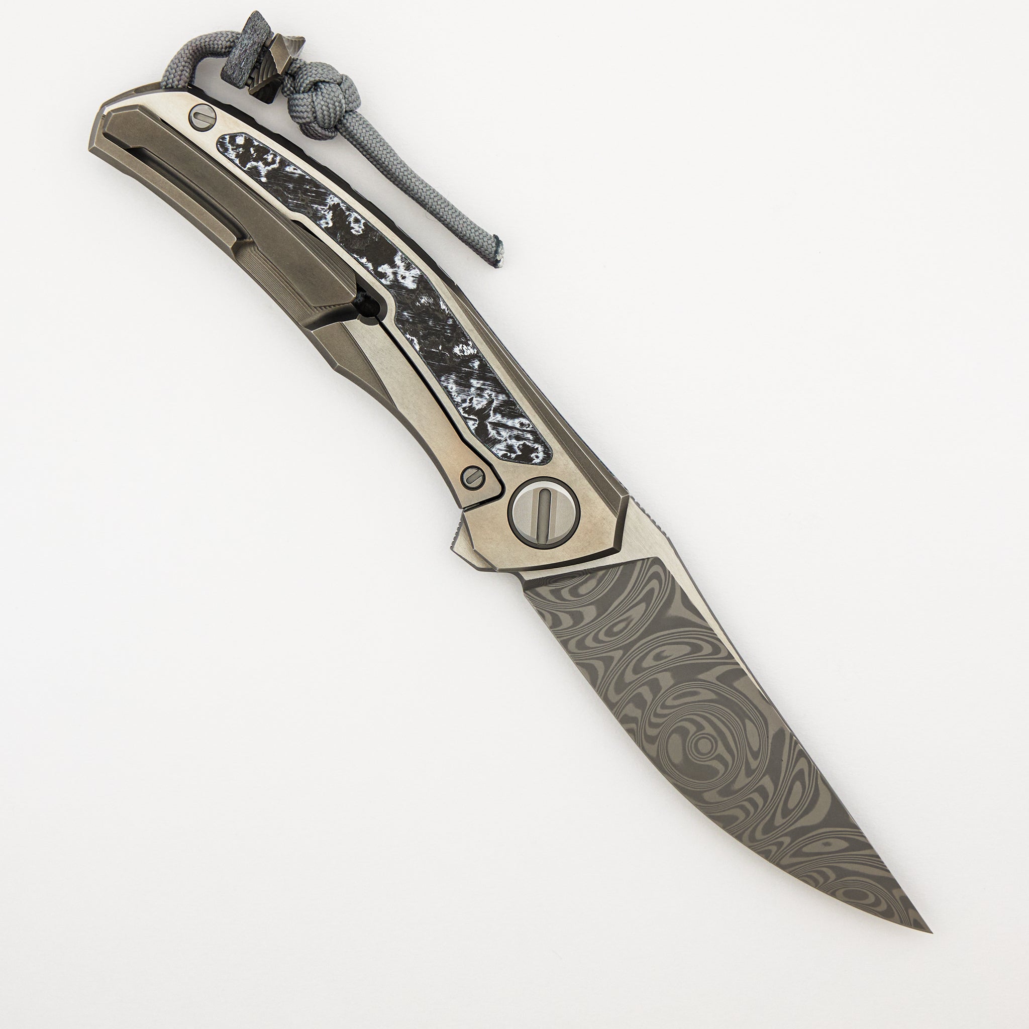 Quantium WKM - Titanium/White CarboTi Handle - ZDI-E Blade - MRBS
