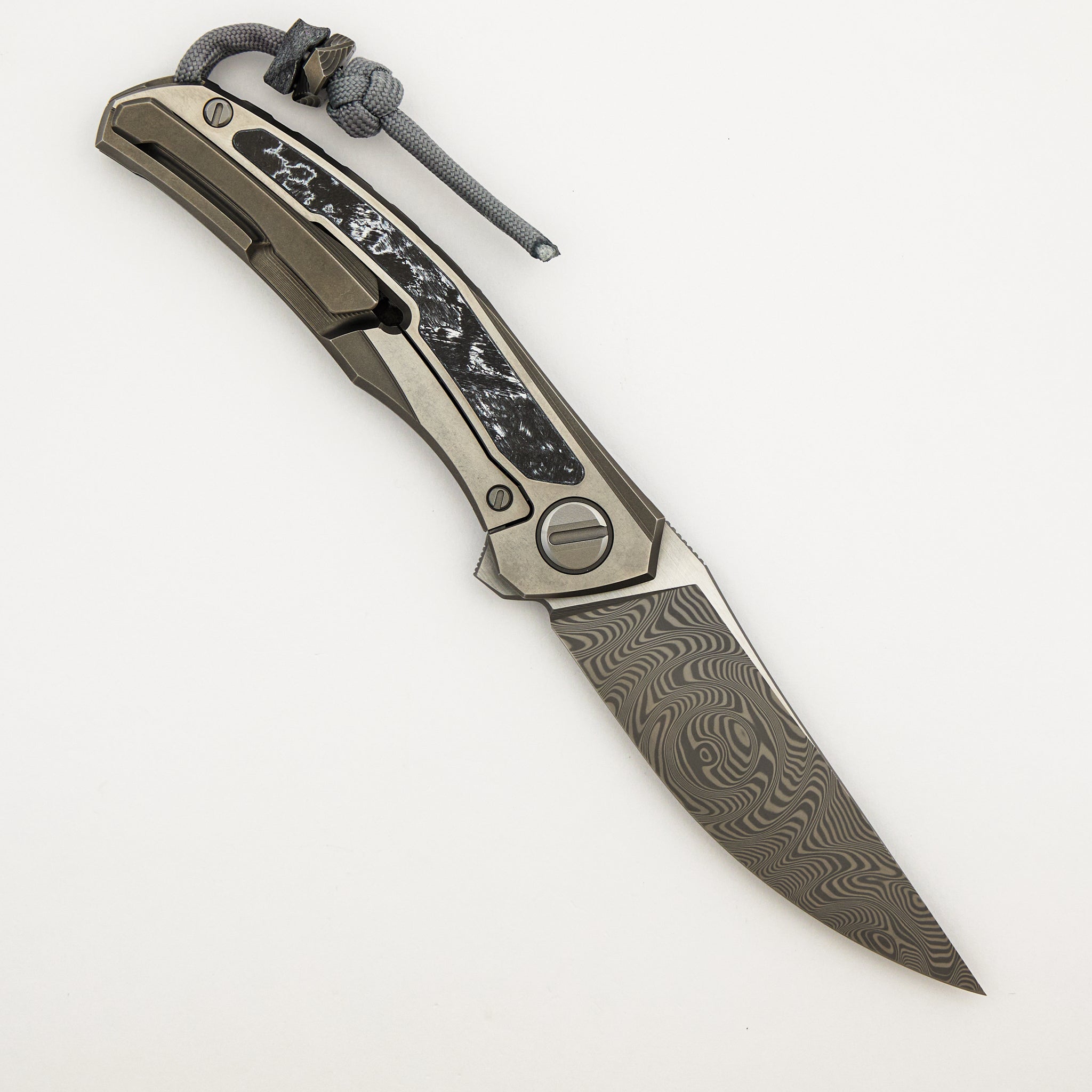 Quantium WKM - Titanium/White CarboTi Handle - ZDI-E Blade - MRBS