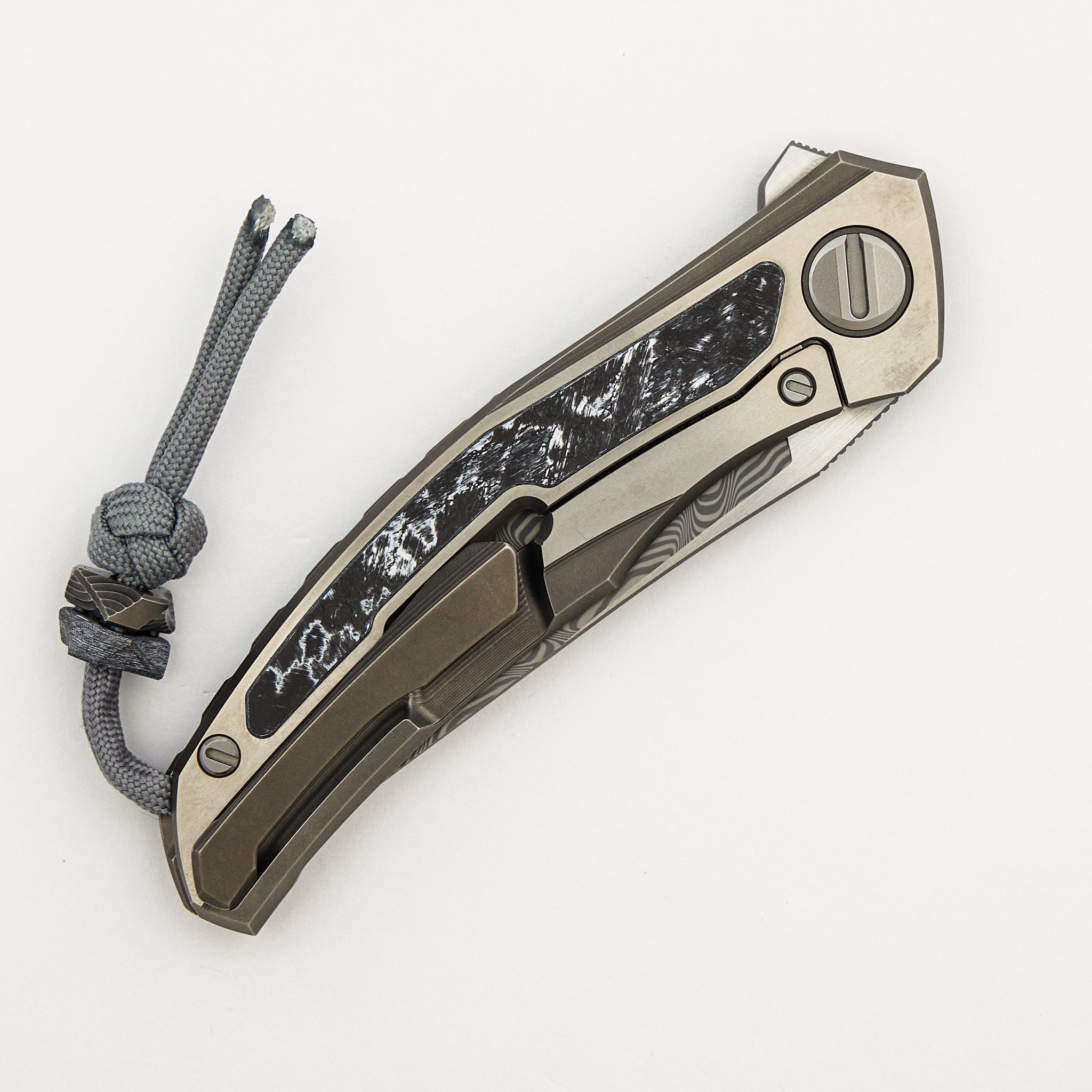 Quantium WKM - Titanium/White CarboTi Handle - ZDI-E Blade - MRBS