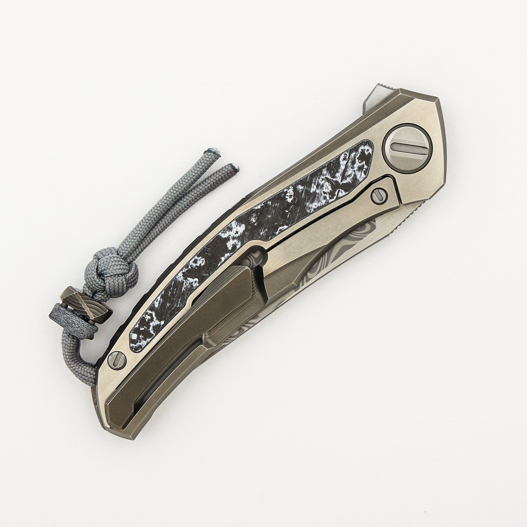 Quantium WKM - Titanium/White CarboTi Handle - ZDI-E Blade - MRBS