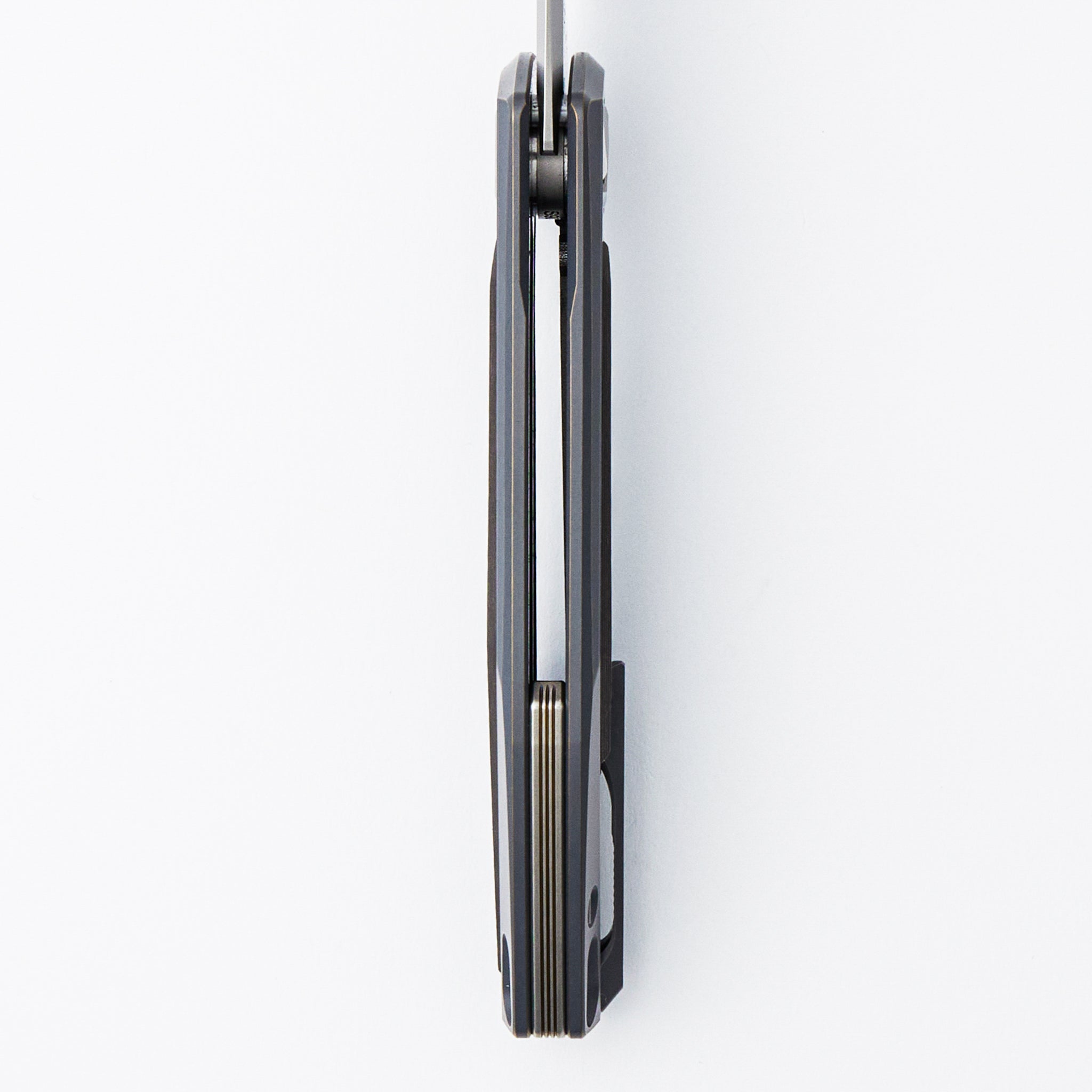 Molten KMP (RKMP) - S90V Blade - Titanium/Lava & Ash CarboTi Handle - SRRBS (Charles Marlowe Design)