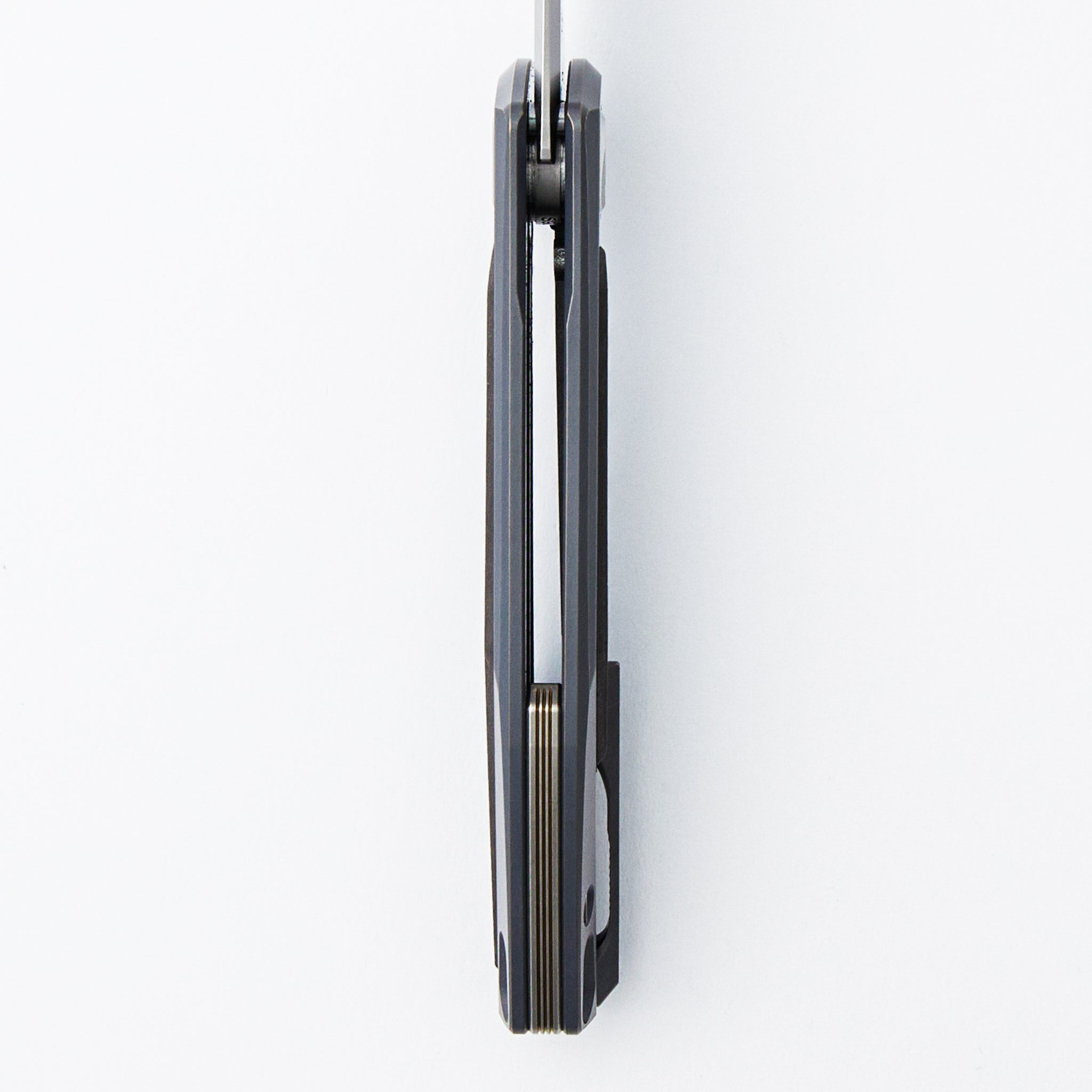 Molten KMP (RKMP) - S90V Blade - Titanium/Lava & Ash CarboTi Handle - SRRBS (Charles Marlowe Design)