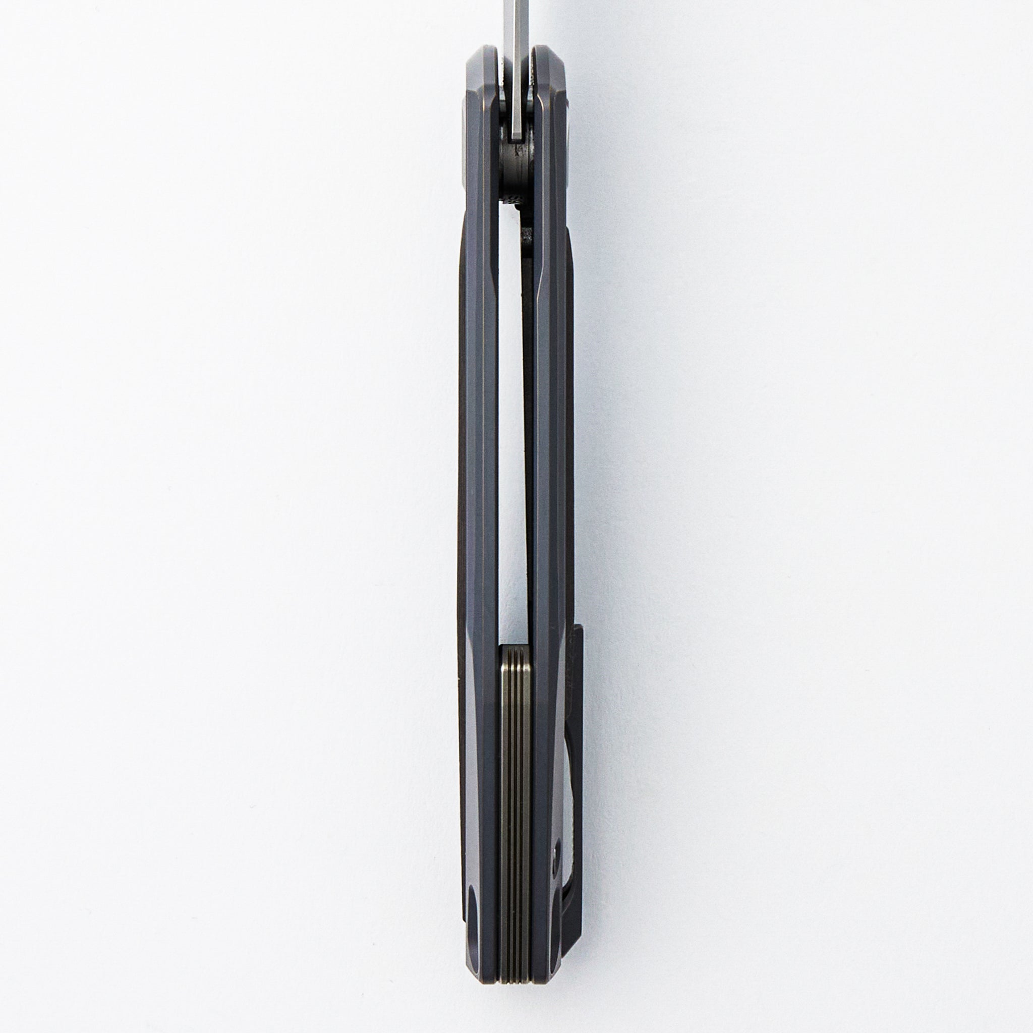 Molten KMP (RKMP) - S90V Blade - Titanium/Lava & Ash CarboTi Handle - SRRBS (Charles Marlowe Design)